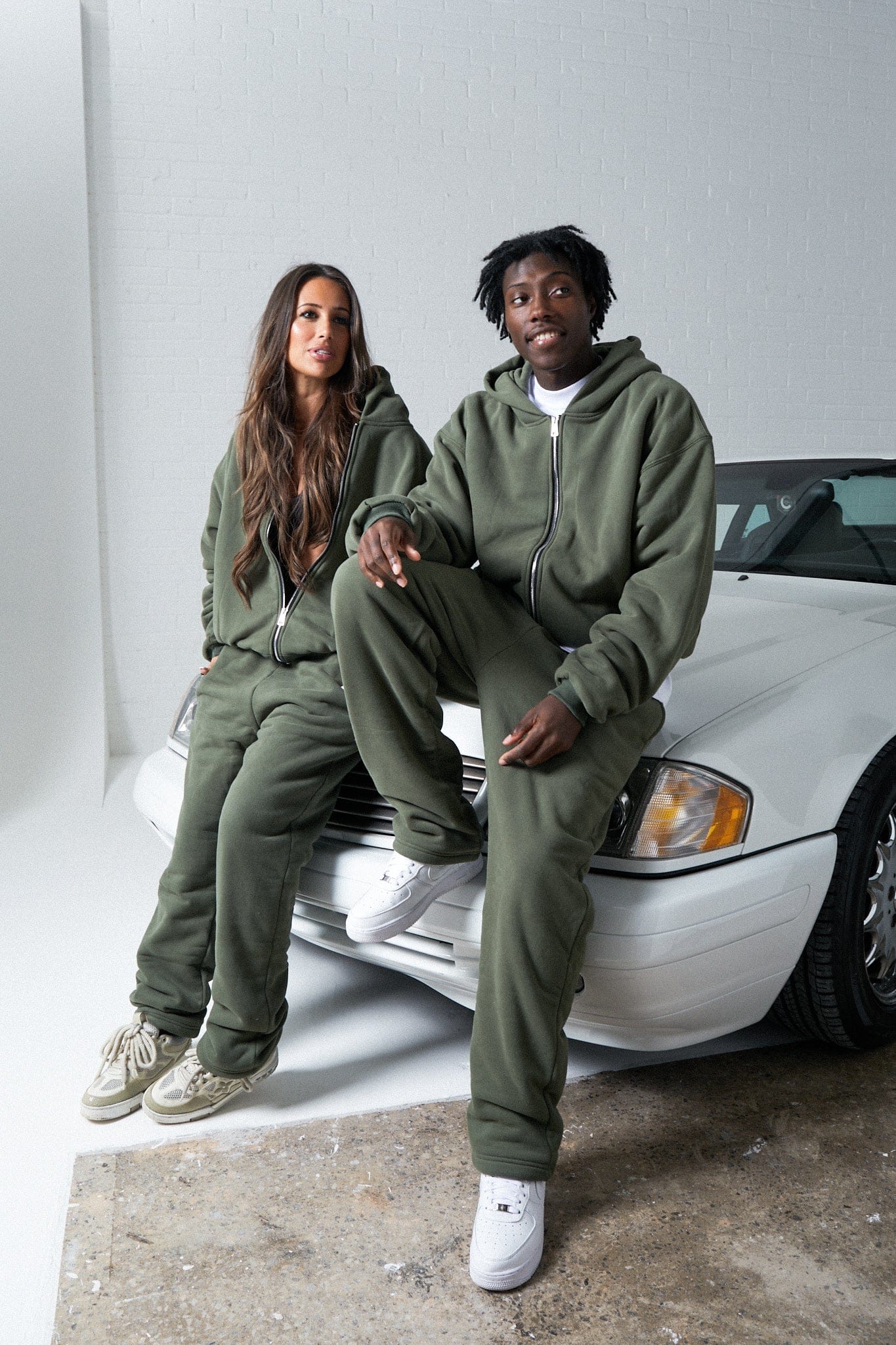KAIZEN MARKET DOUBLE LAYERED BOTTOMS MILITARY - Image 3