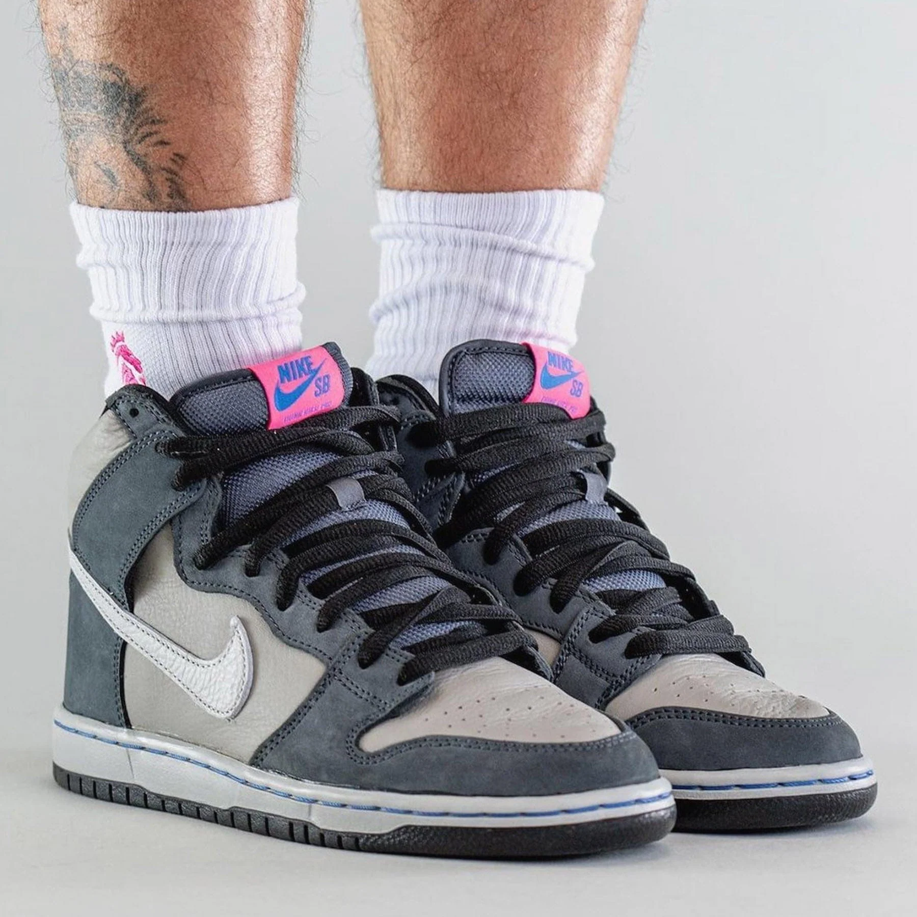 Nike Dunk High Pro SB 'Medium Grey' - Image 8