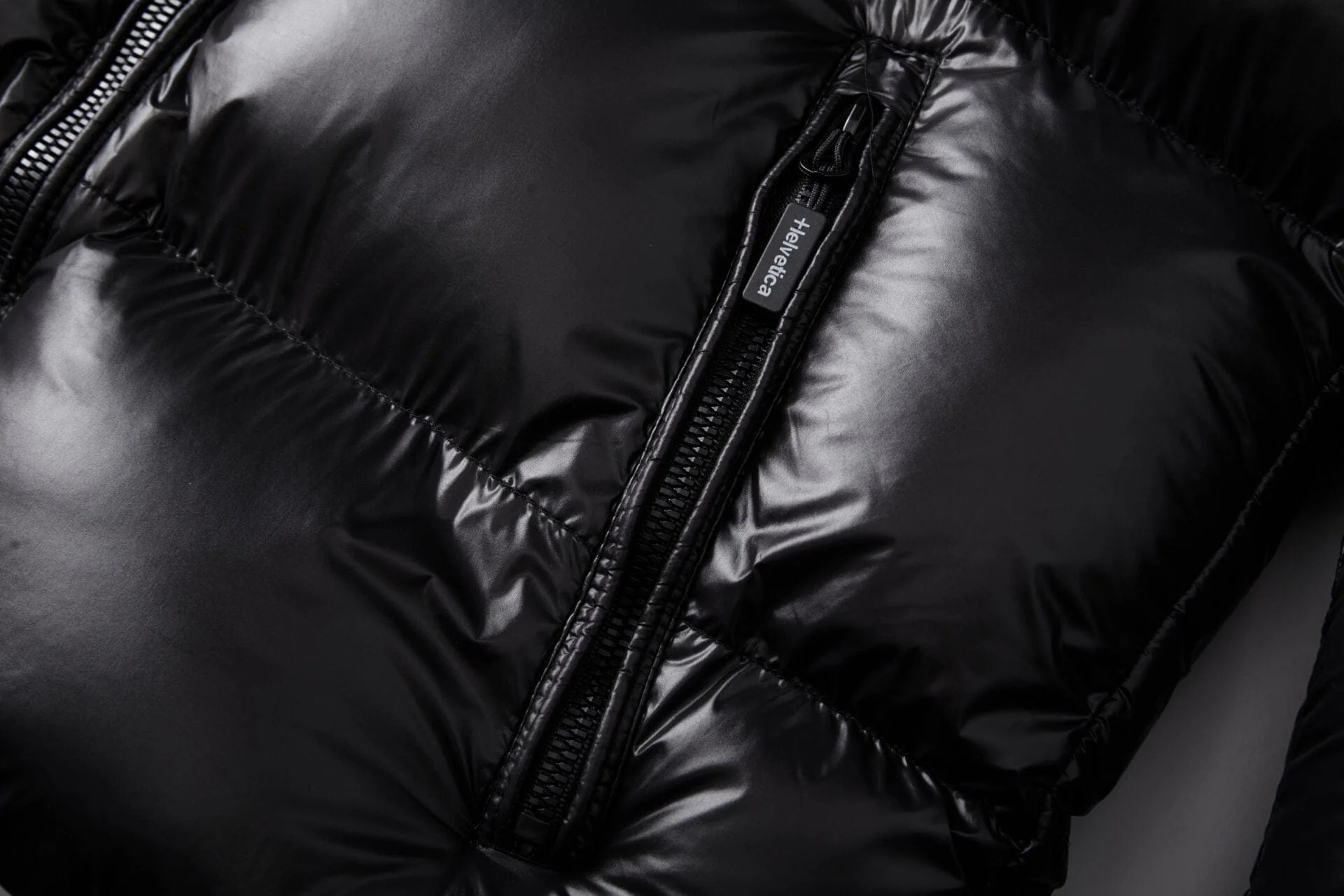 Helvetica Mountain Pioneers Edge Hooded Down Jacket - Image 12