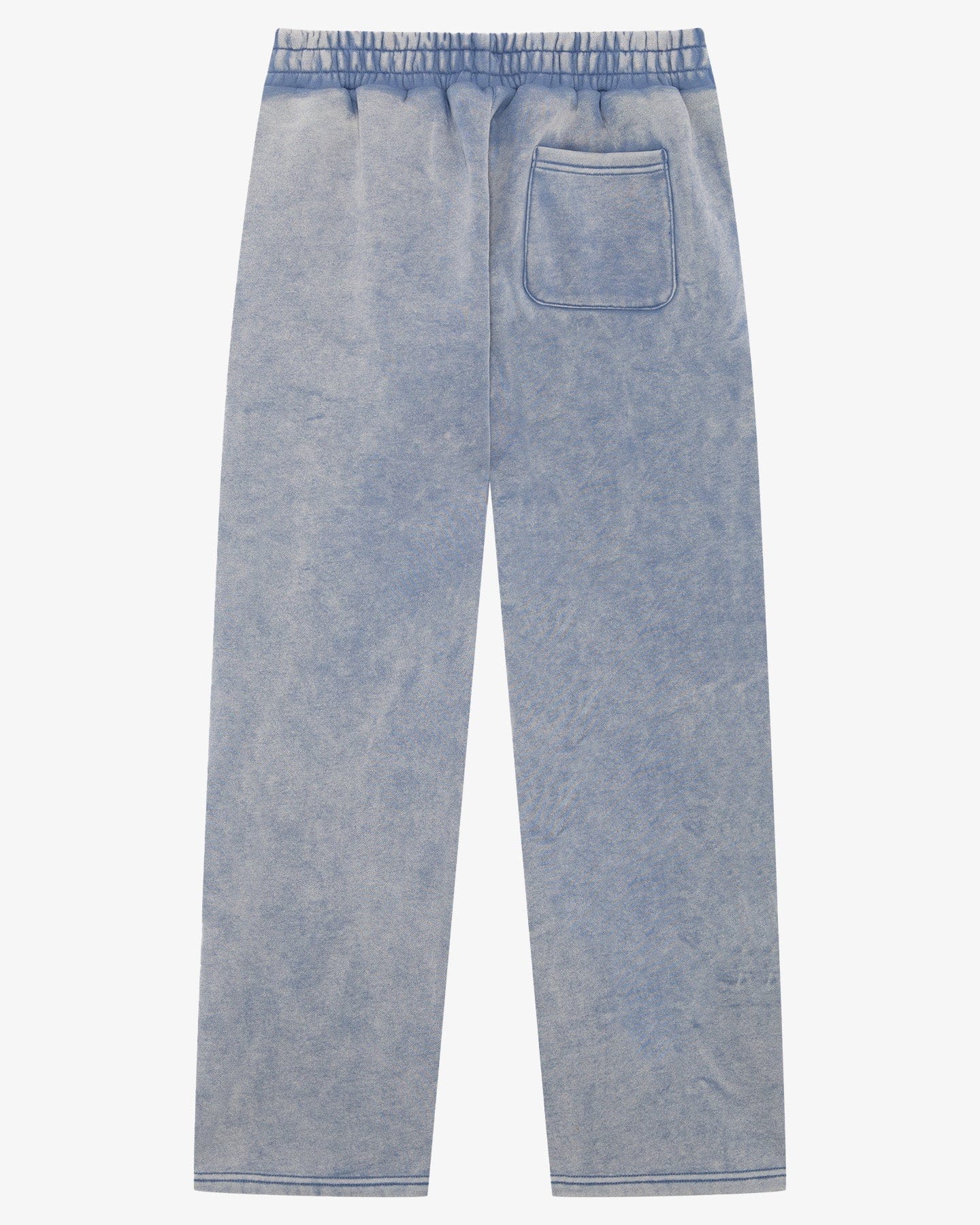 Magiri Embroidered Acid Wash Joggers 'Washed Blue' - Image 2