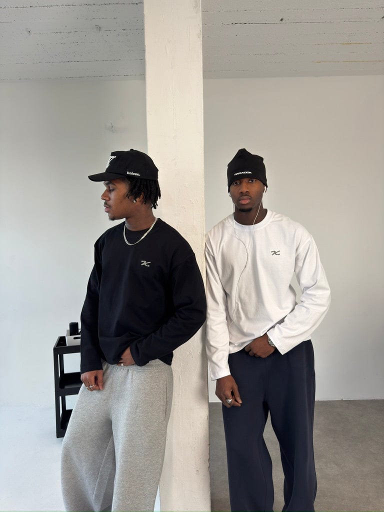 KAIZEN MARKET EVERYDAY LONGSLEEVE BLACK - Image 4