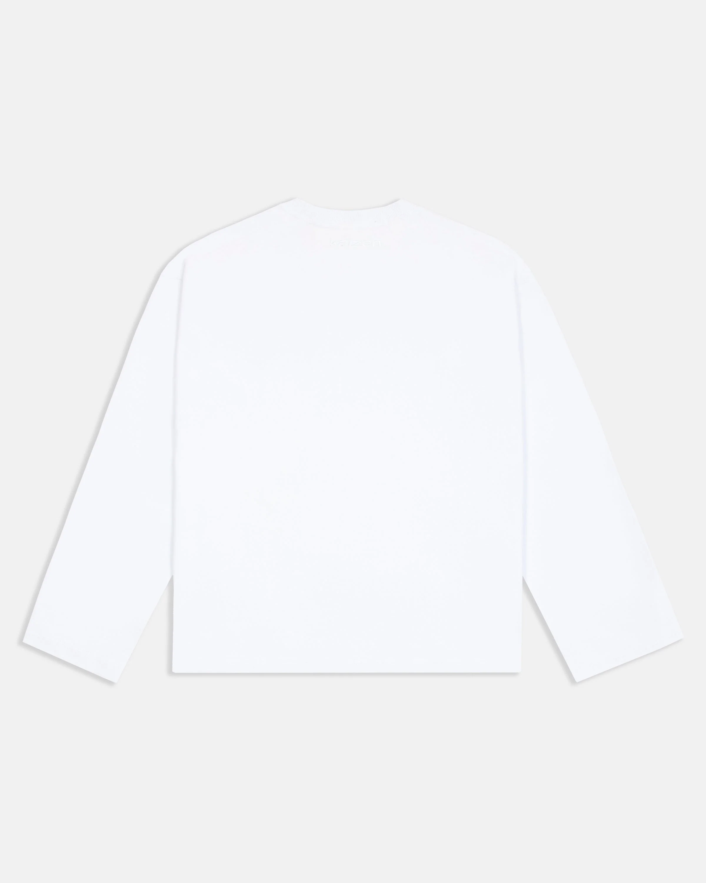 KAIZEN MARKET EVERYDAY LONGSLEEVE WHITE - Image 2