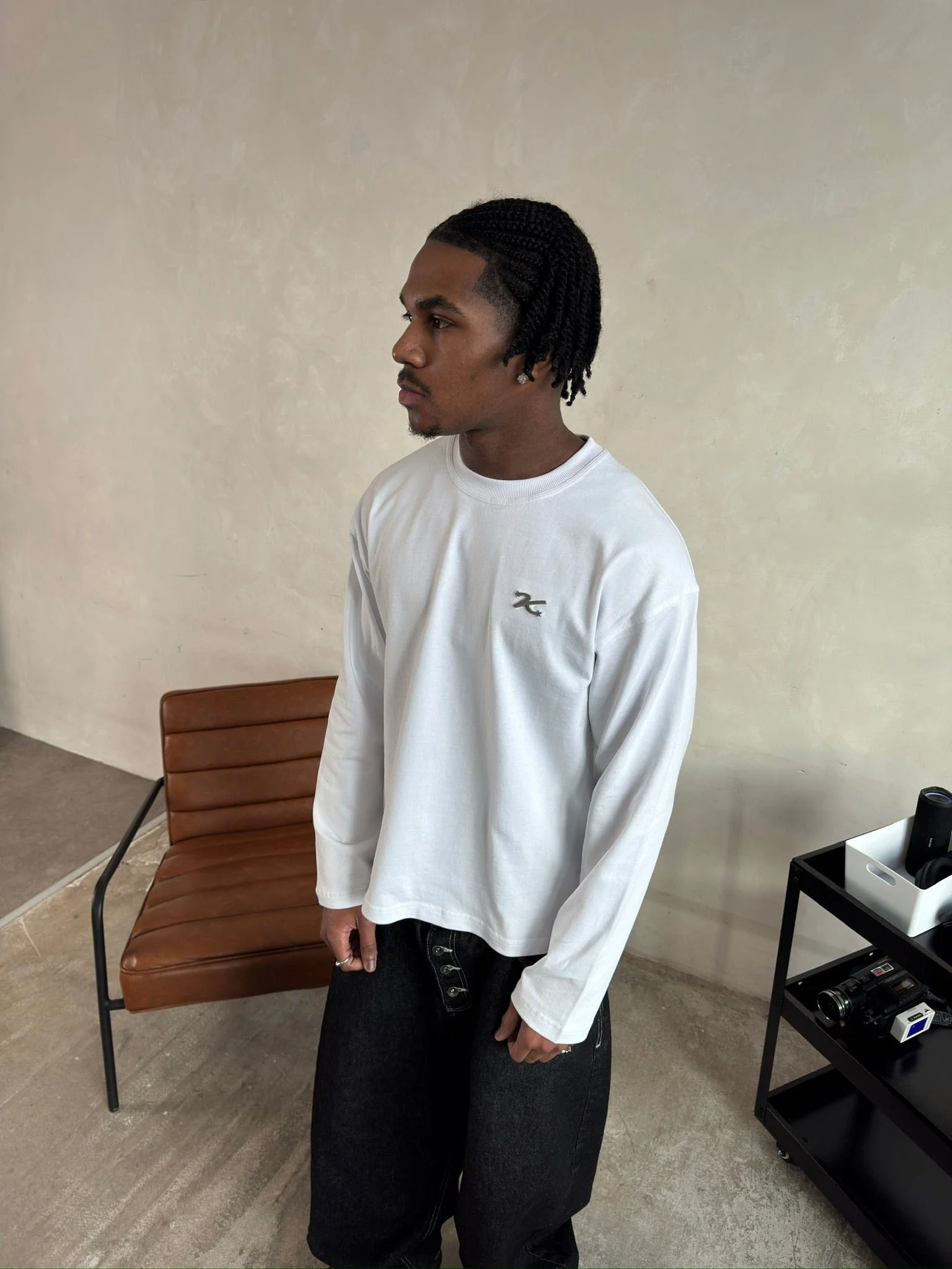 KAIZEN MARKET EVERYDAY LONGSLEEVE WHITE - Image 3
