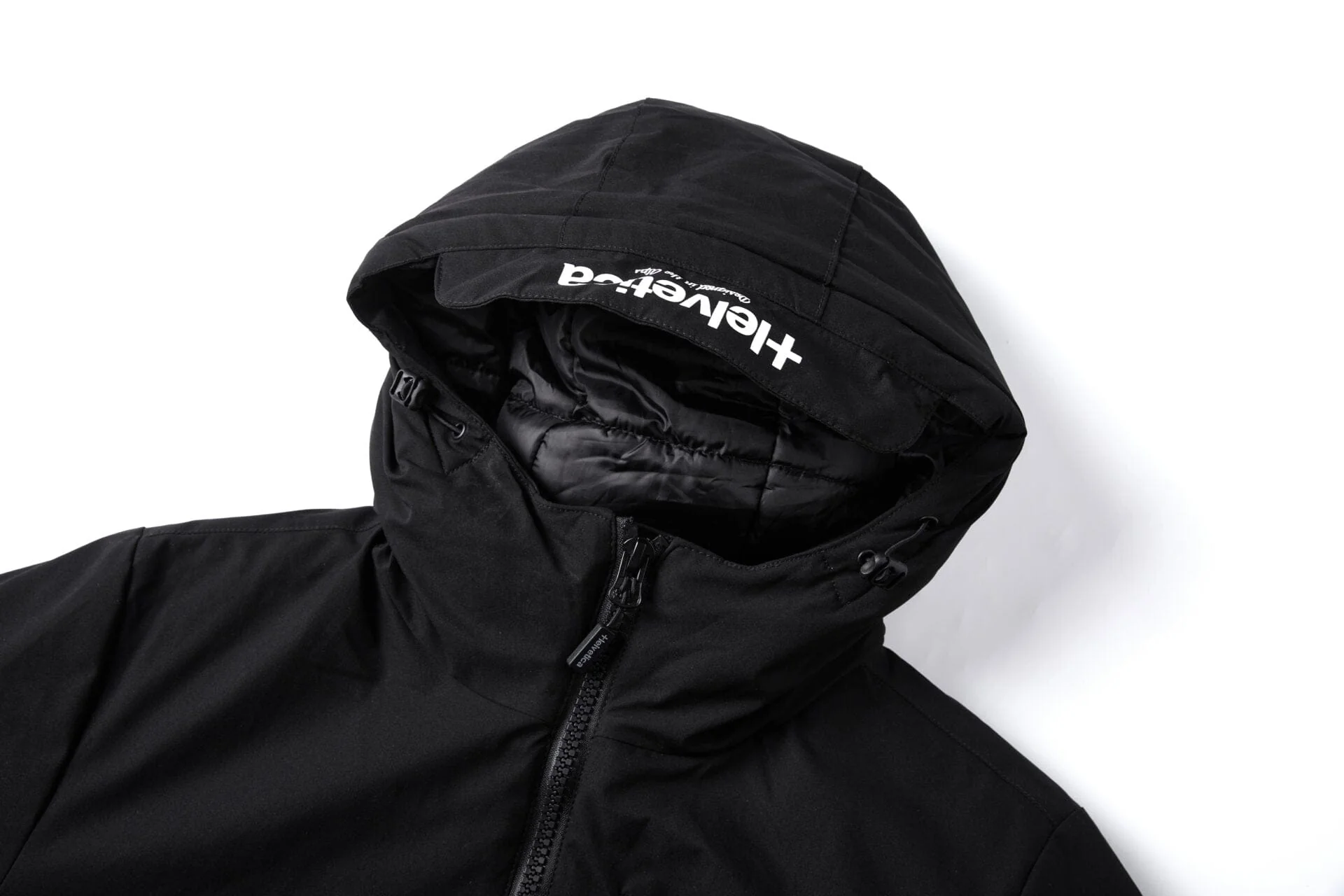 Helvetica Mountain Pioneers Eyeblock Hooded Windbreaker Jacket - Image 11