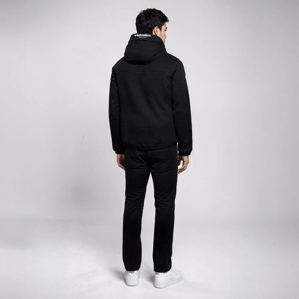 Helvetica Mountain Pioneers Eyeblock Hooded Windbreaker Jacket - Image 5