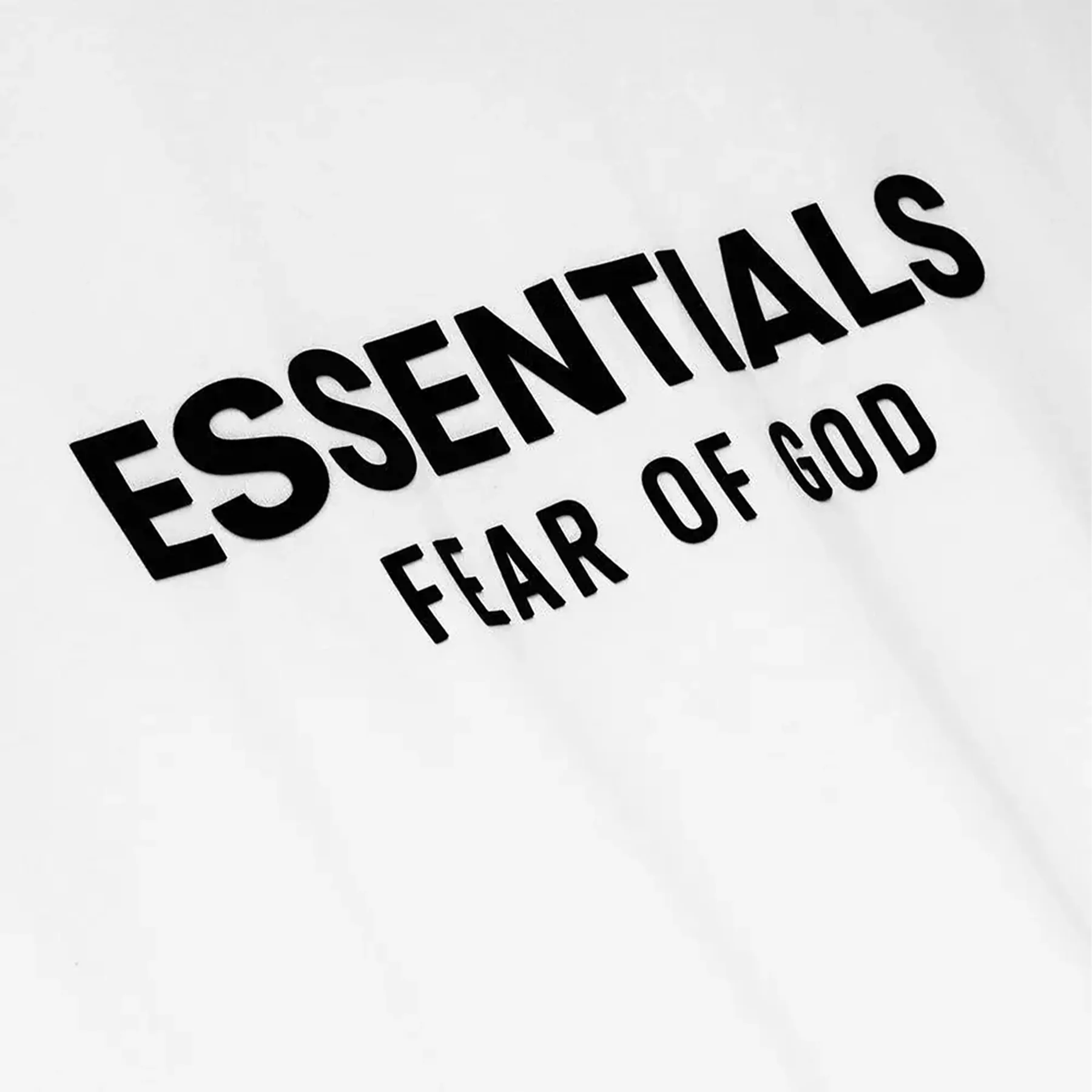 Fear of God Essentials Classic Fit T-Shirt 'Bright White' - Image 3