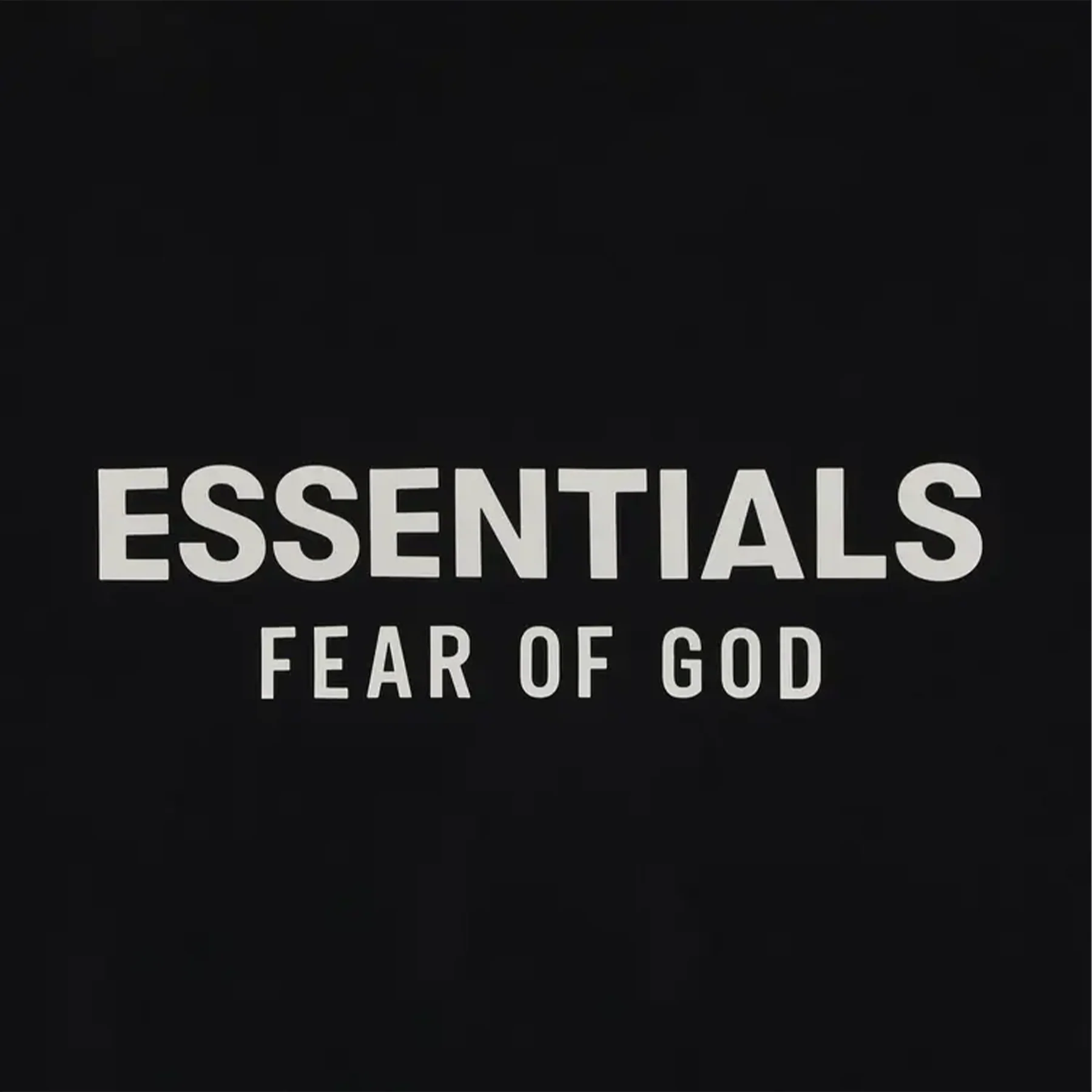Fear of God Essentials Classic Fit T-Shirt 'Jet Black' - Image 3
