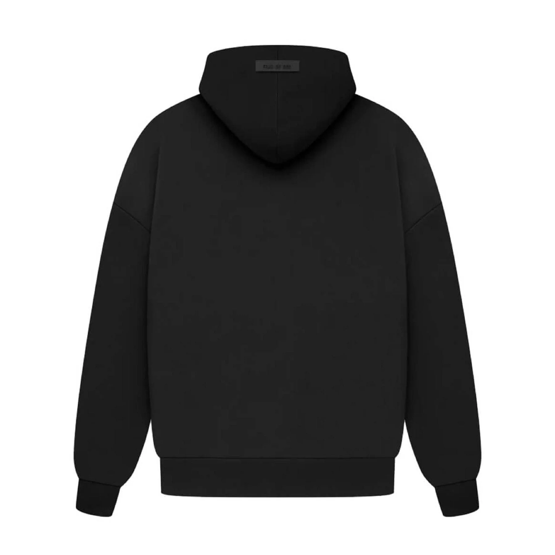 Fear of God Essentials Hoodie 'Jet Black' - Image 2