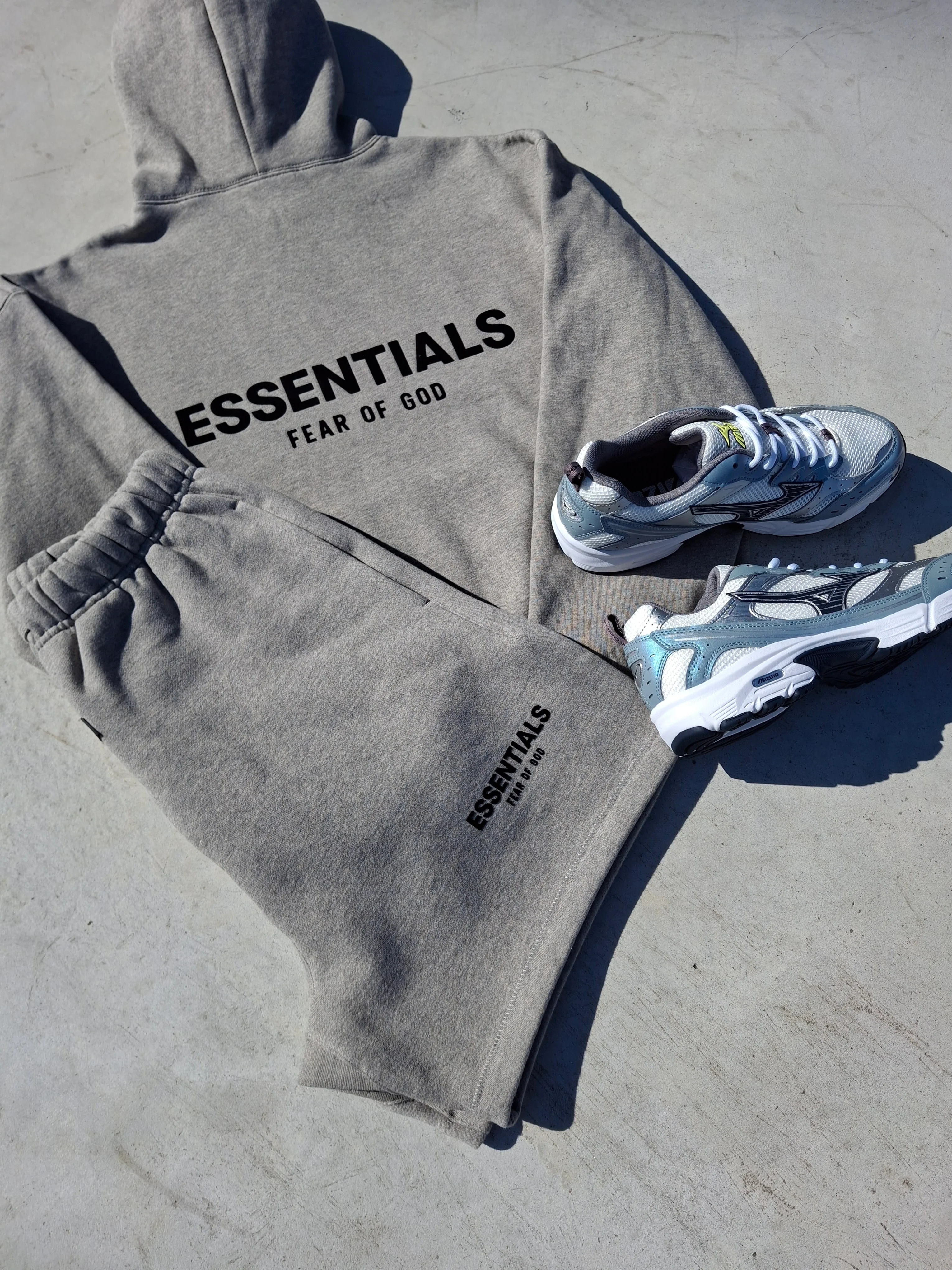 Fear of God Essentials Hoodie 'Dark Oatmeal' (SS22) - Image 3