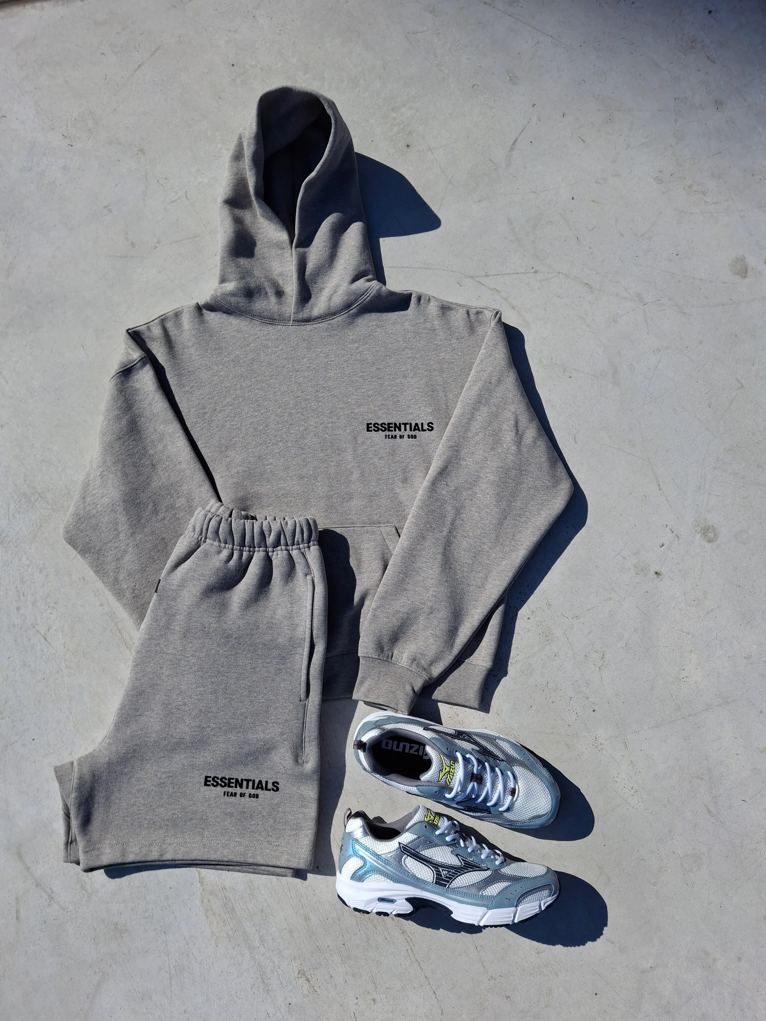Fear of God Essentials Hoodie 'Dark Oatmeal' (SS22) - Image 4