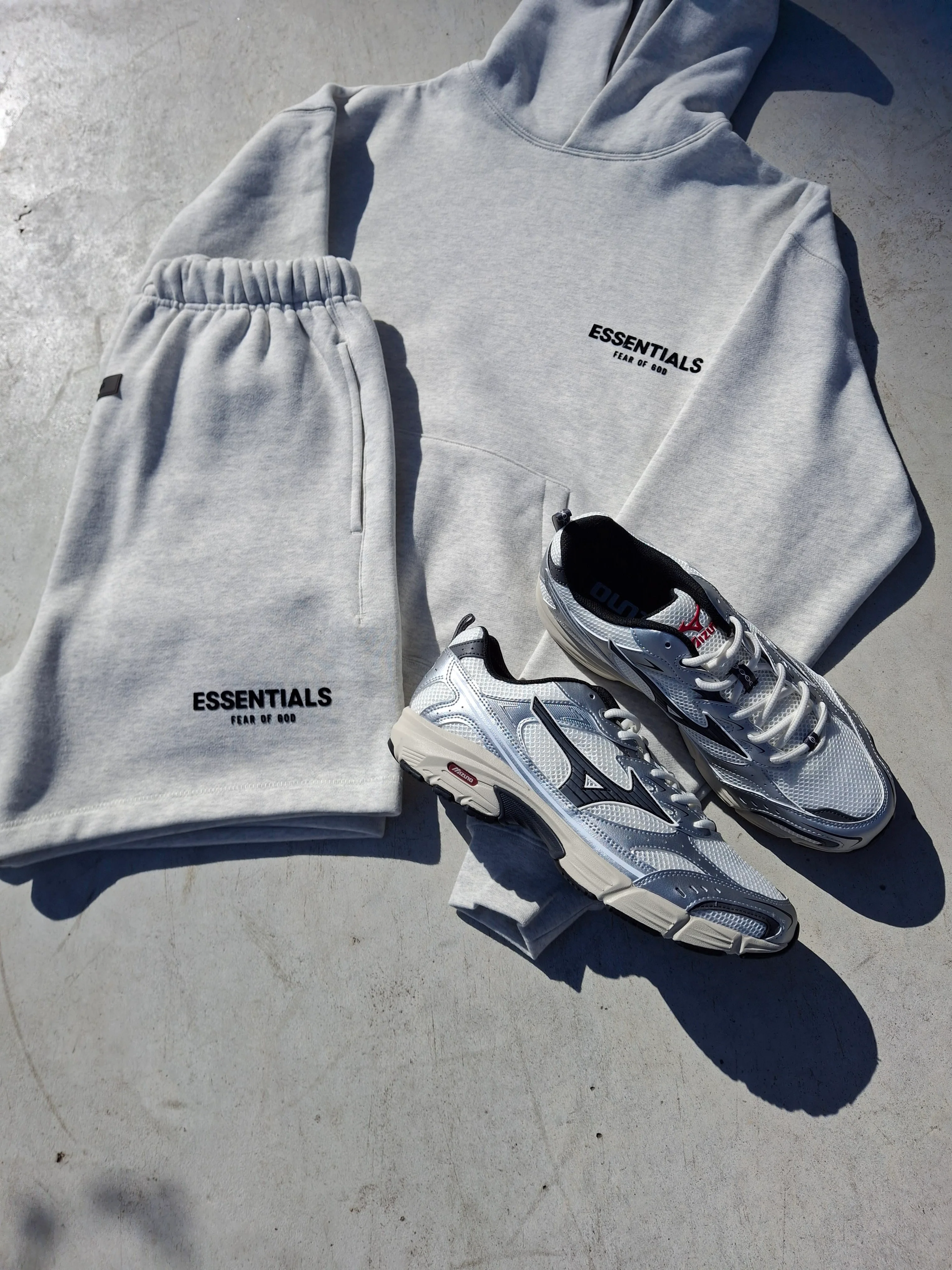 Fear of God Essentials Hoodie 'Light Oatmeal' (SS22) - Image 4