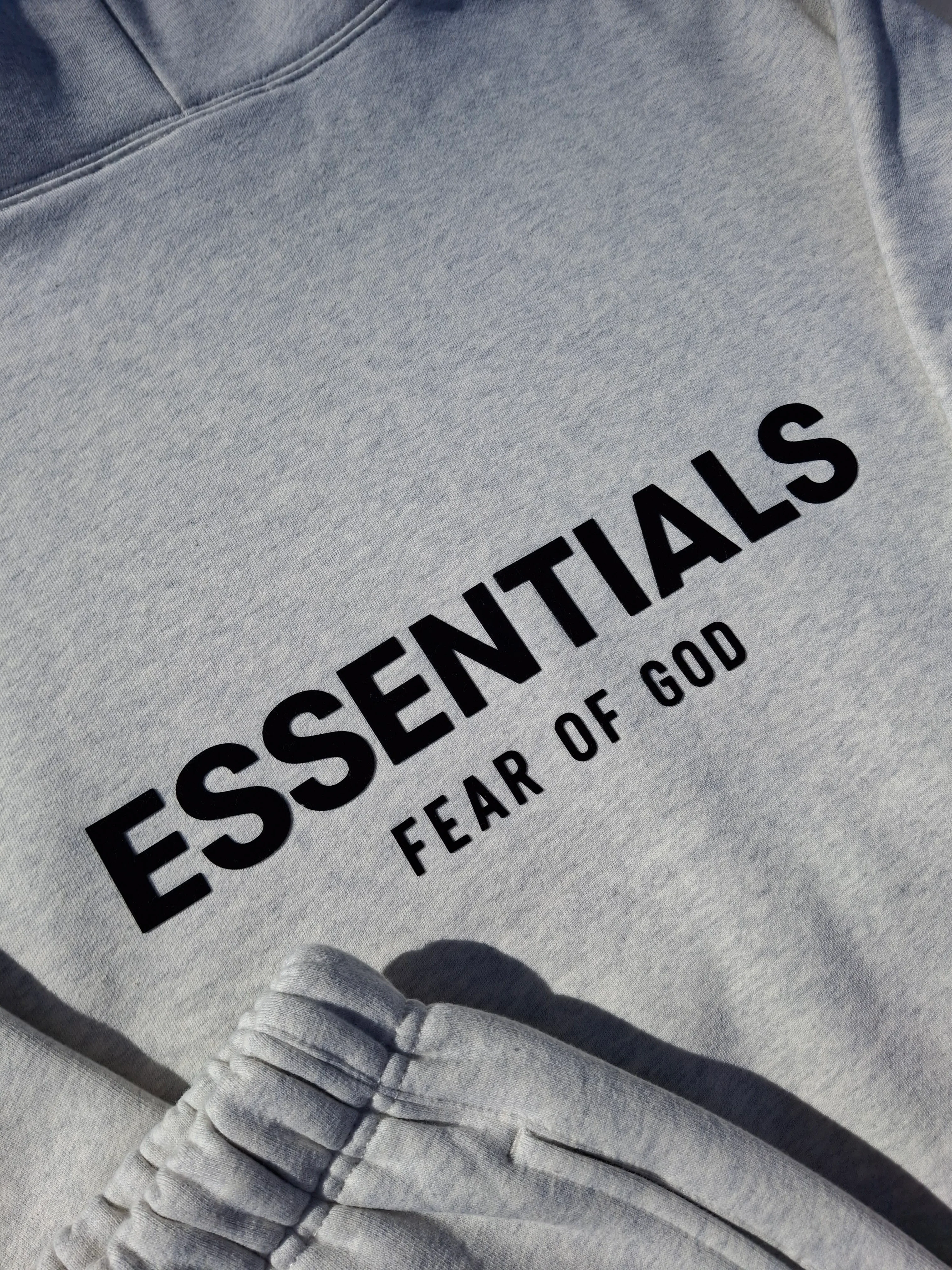 Fear of God Essentials Hoodie 'Light Oatmeal' (SS22) - Image 5