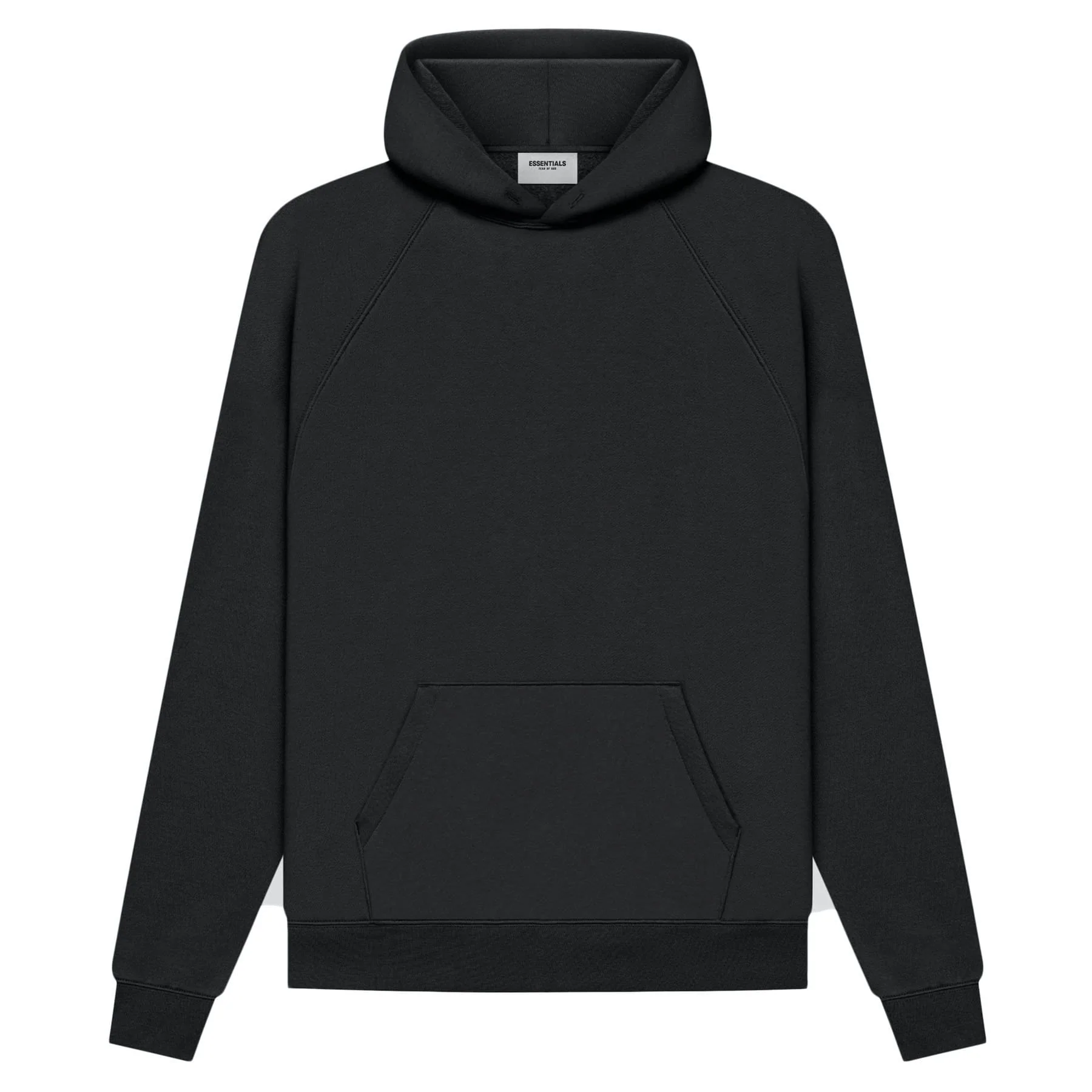 FEAR OF GOD ESSENTIALS Pull-Over Hoodie (SS21) Black/Stretch Limo - Image 2