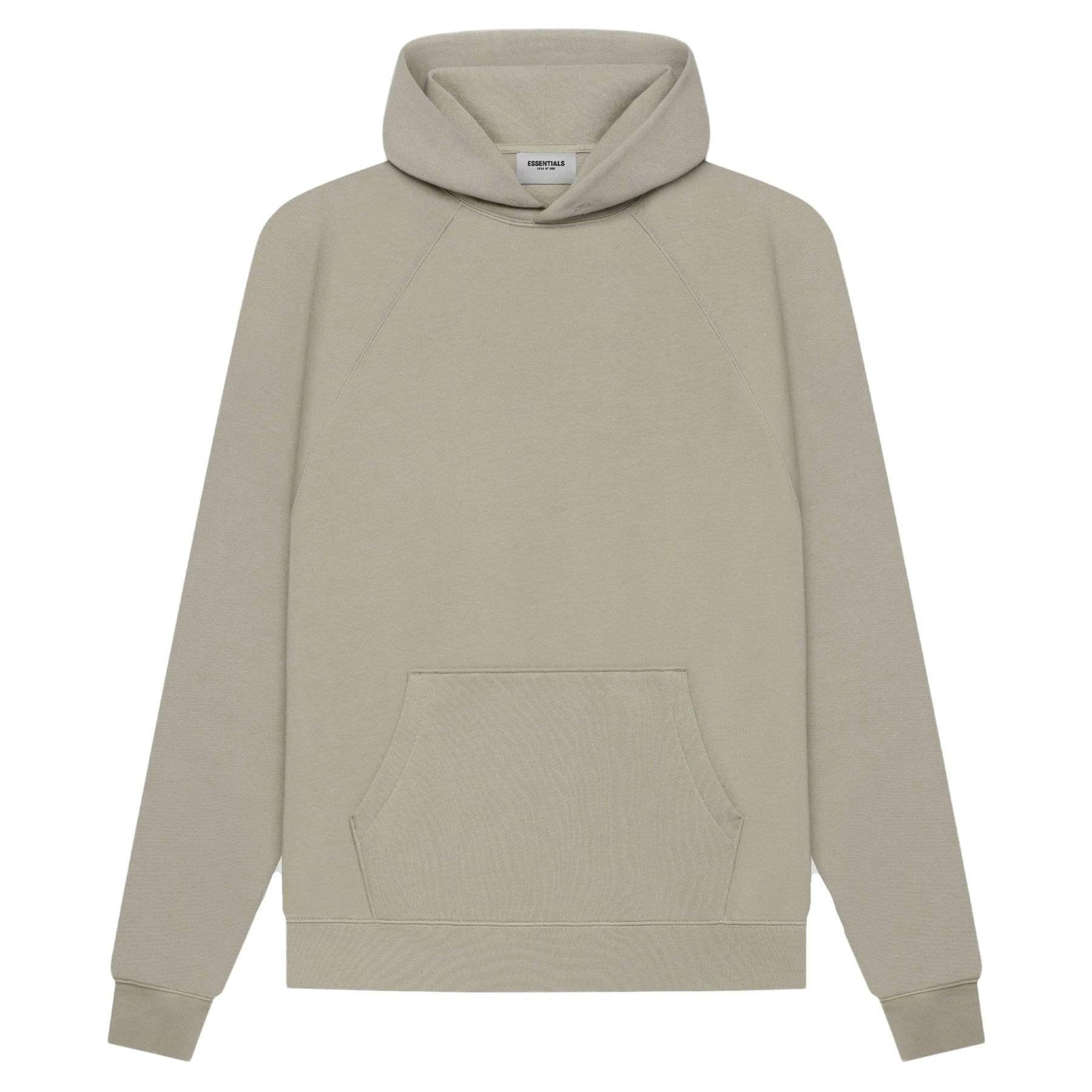 FEAR OF GOD ESSENTIALS Pull-Over Hoodie (SS21) Moss/Goat - Image 3