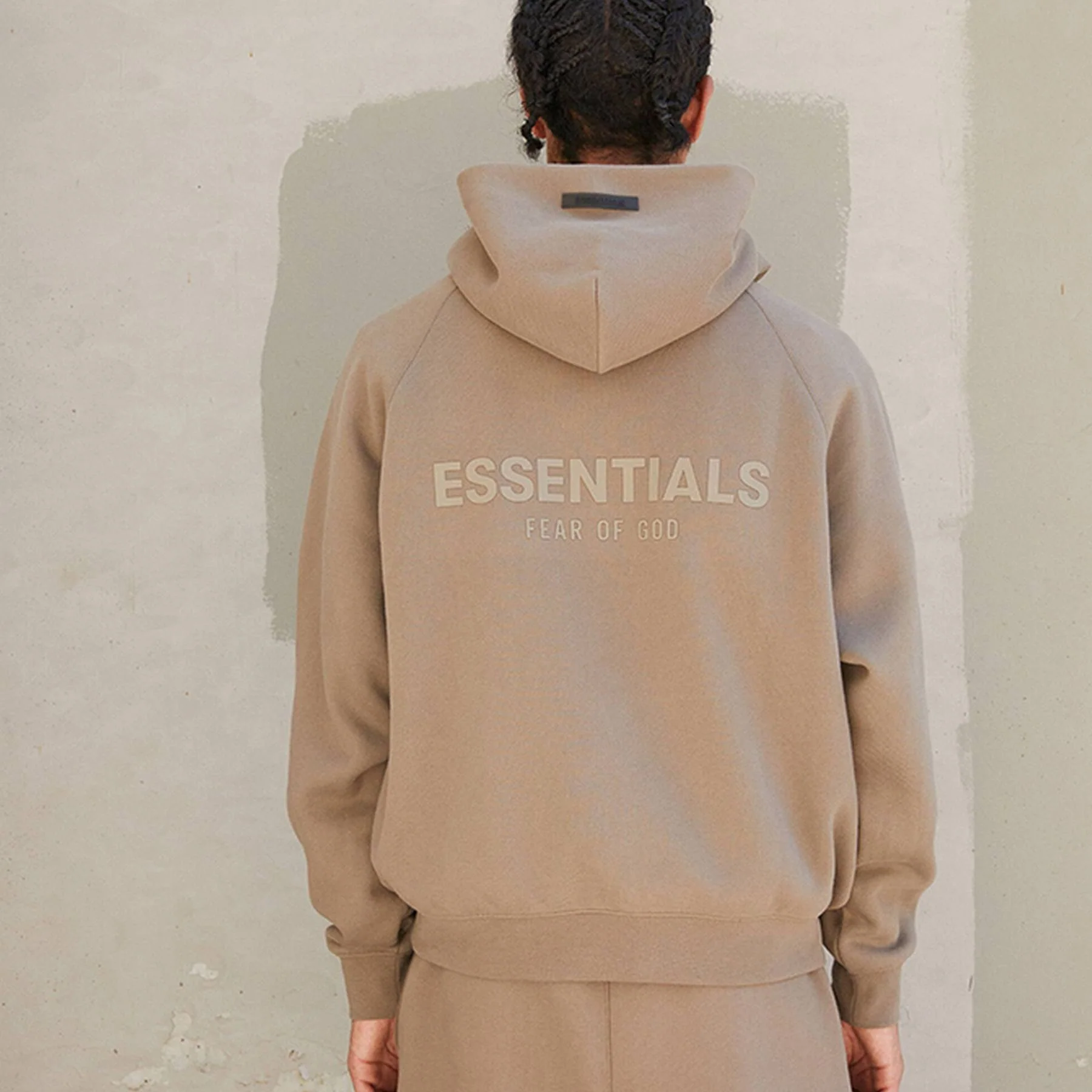 Fear of God Essentials Hoodie 'Harvest' - Image 3