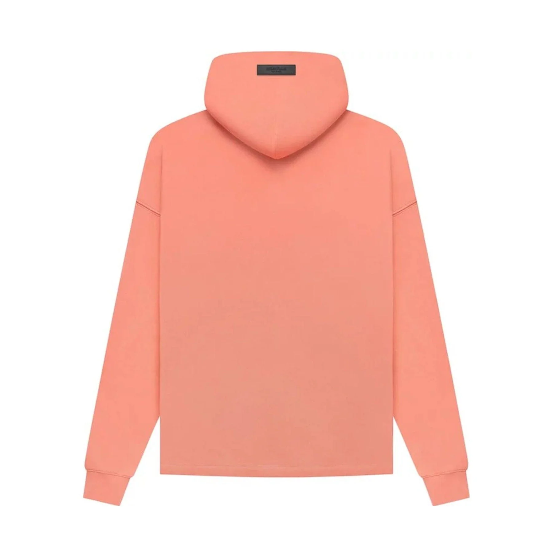 Fear of God Essentials Relaxed Hoodie 'Coral' - Image 2