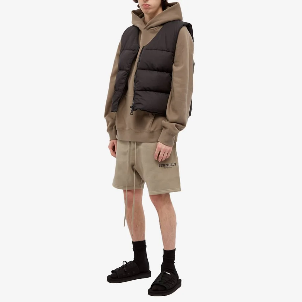 FEAR OF GOD ESSENTIALS Shorts (SS21) Moss/Goat - Image 4