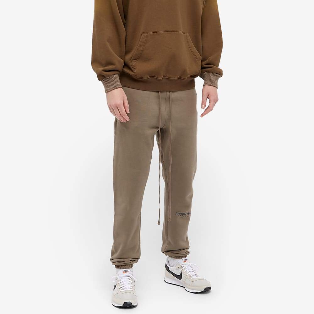 FEAR OF GOD ESSENTIALS Sweatpants (SS21) Taupe - Image 4