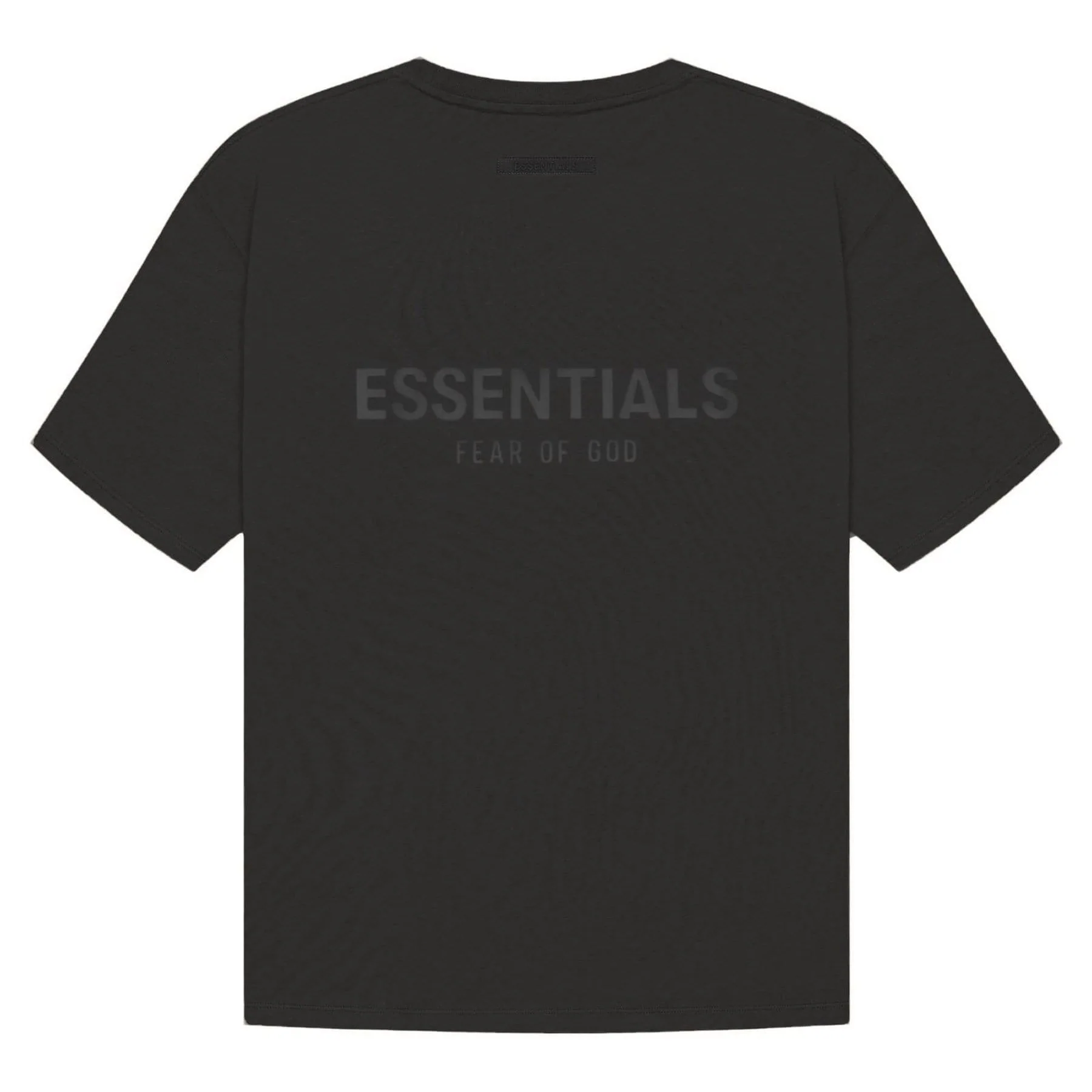 Fear of God Essentials T-shirt (SS21) Black/Stretch Limo - Image 2