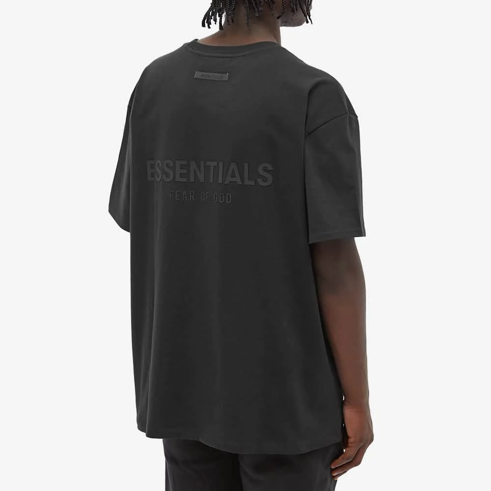 Fear of God Essentials T-shirt (SS21) Black/Stretch Limo - Image 5