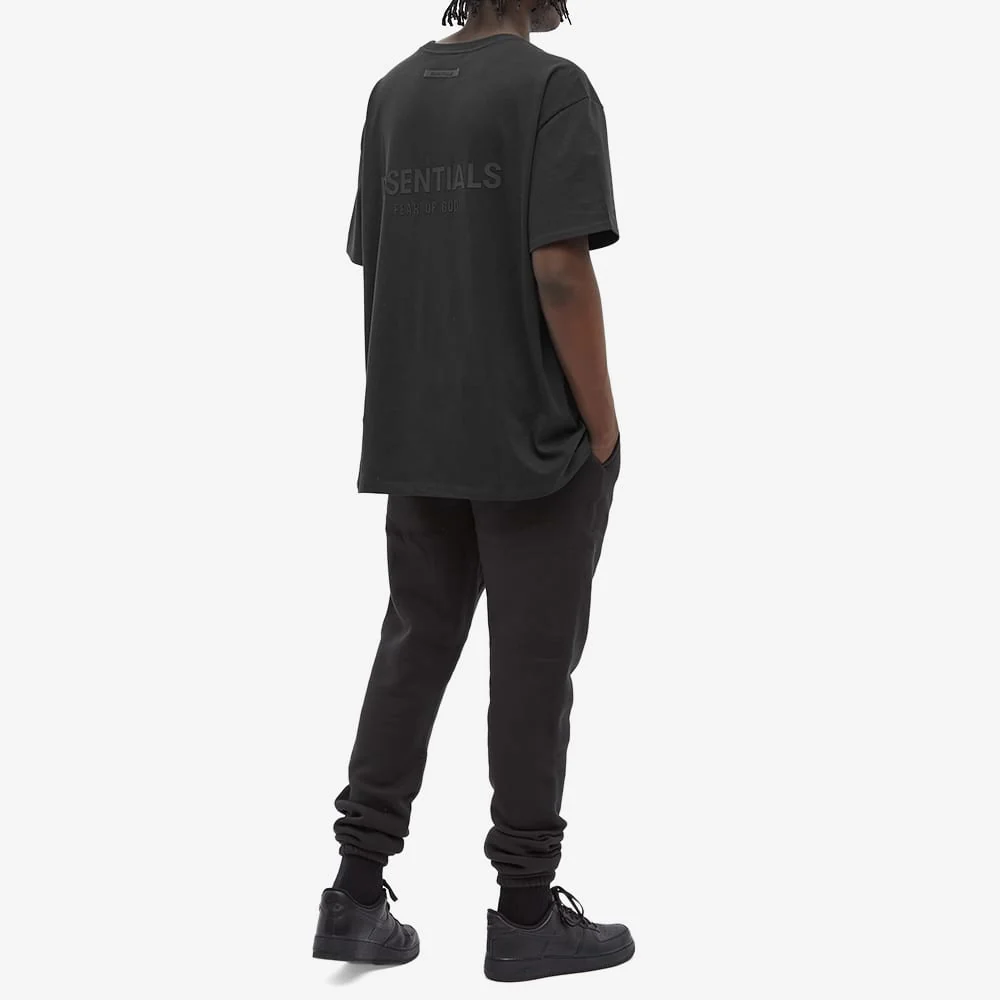 Fear of God Essentials T-shirt (SS21) Black/Stretch Limo - Image 6