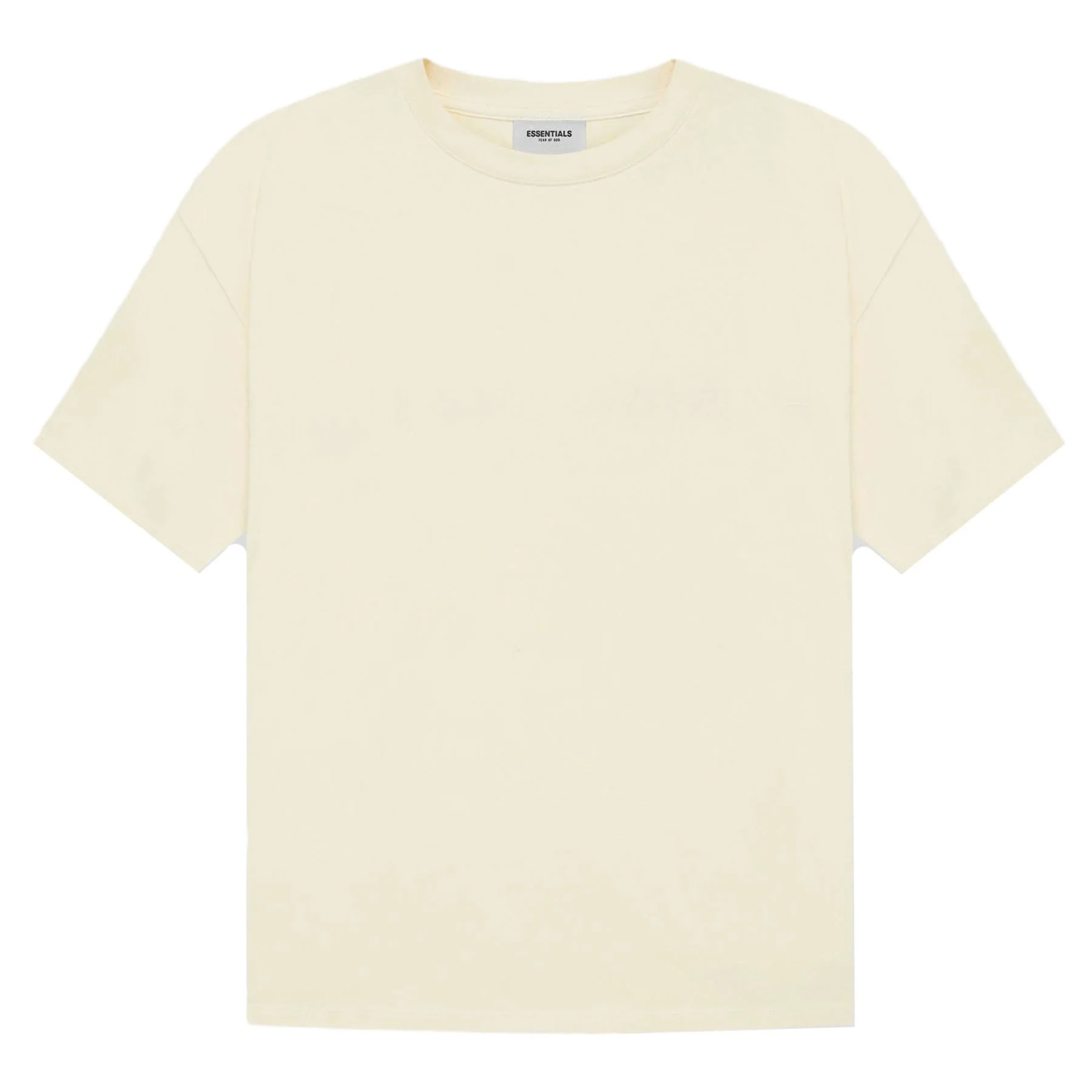 FEAR OF GOD ESSENTIALS T-shirt (SS21) Cream/Buttercream - Image 2