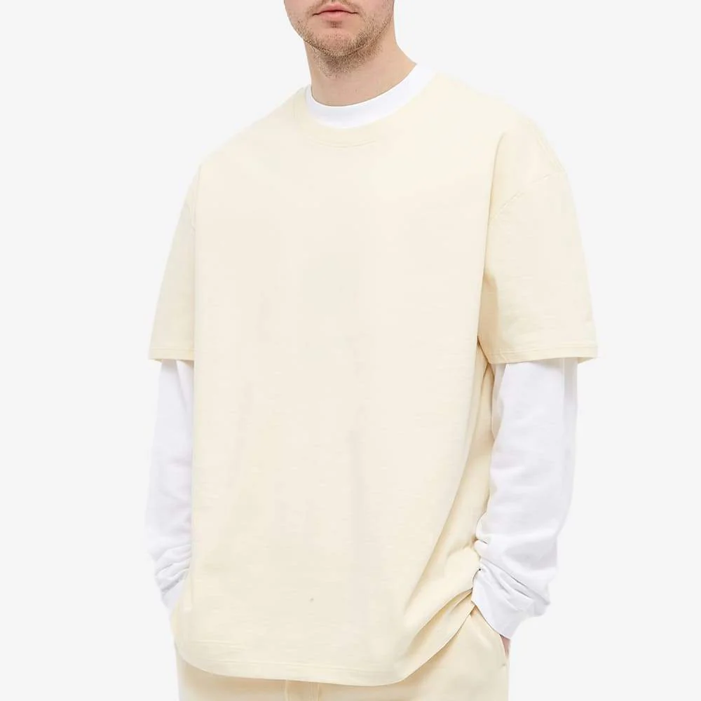 FEAR OF GOD ESSENTIALS T-shirt (SS21) Cream/Buttercream - Image 3