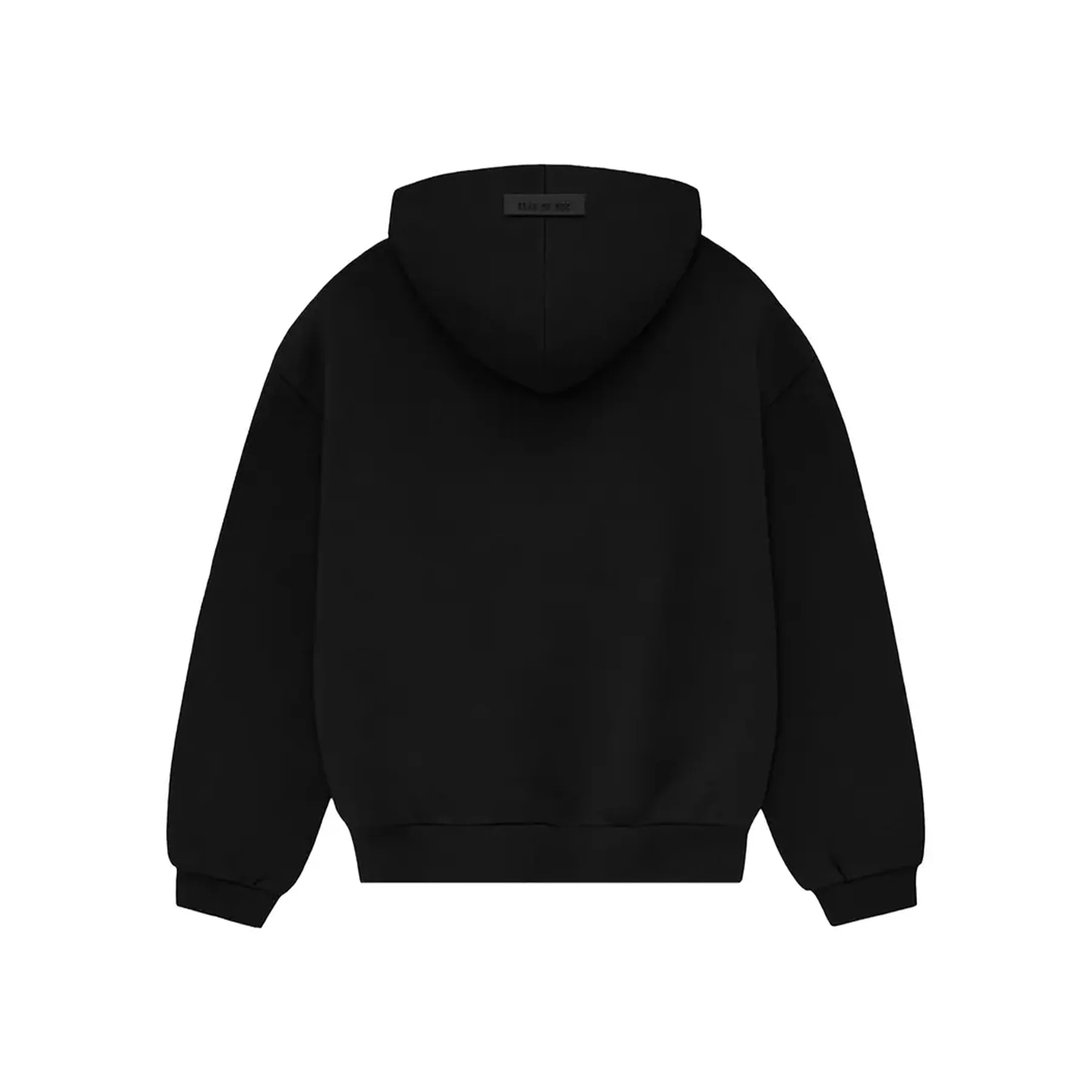 Fear of God Essentials Kids Hoodie 'Jet Black' - Image 2
