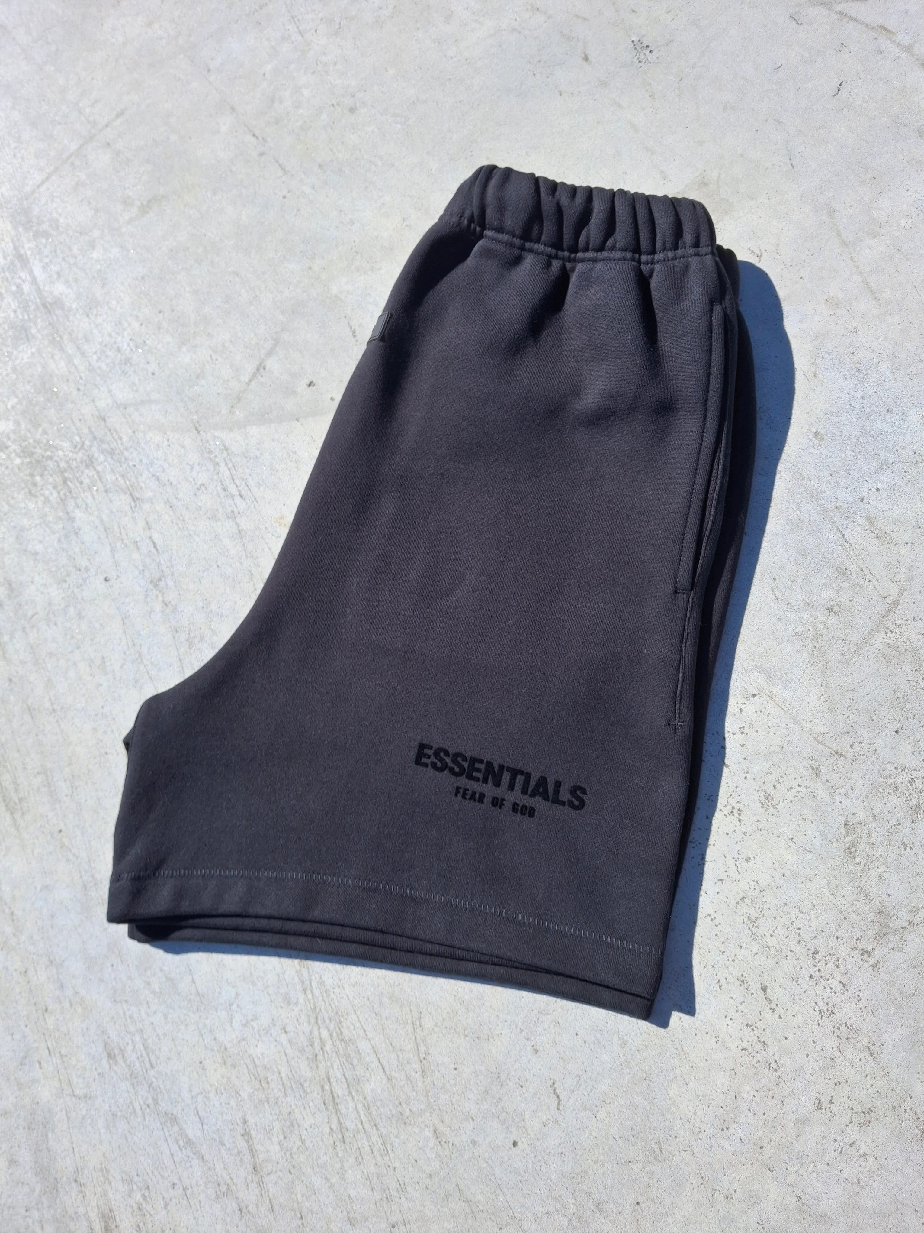 Fear of God Essentials Sweat Short 'Stretch Limo' (SS22) - Image 4