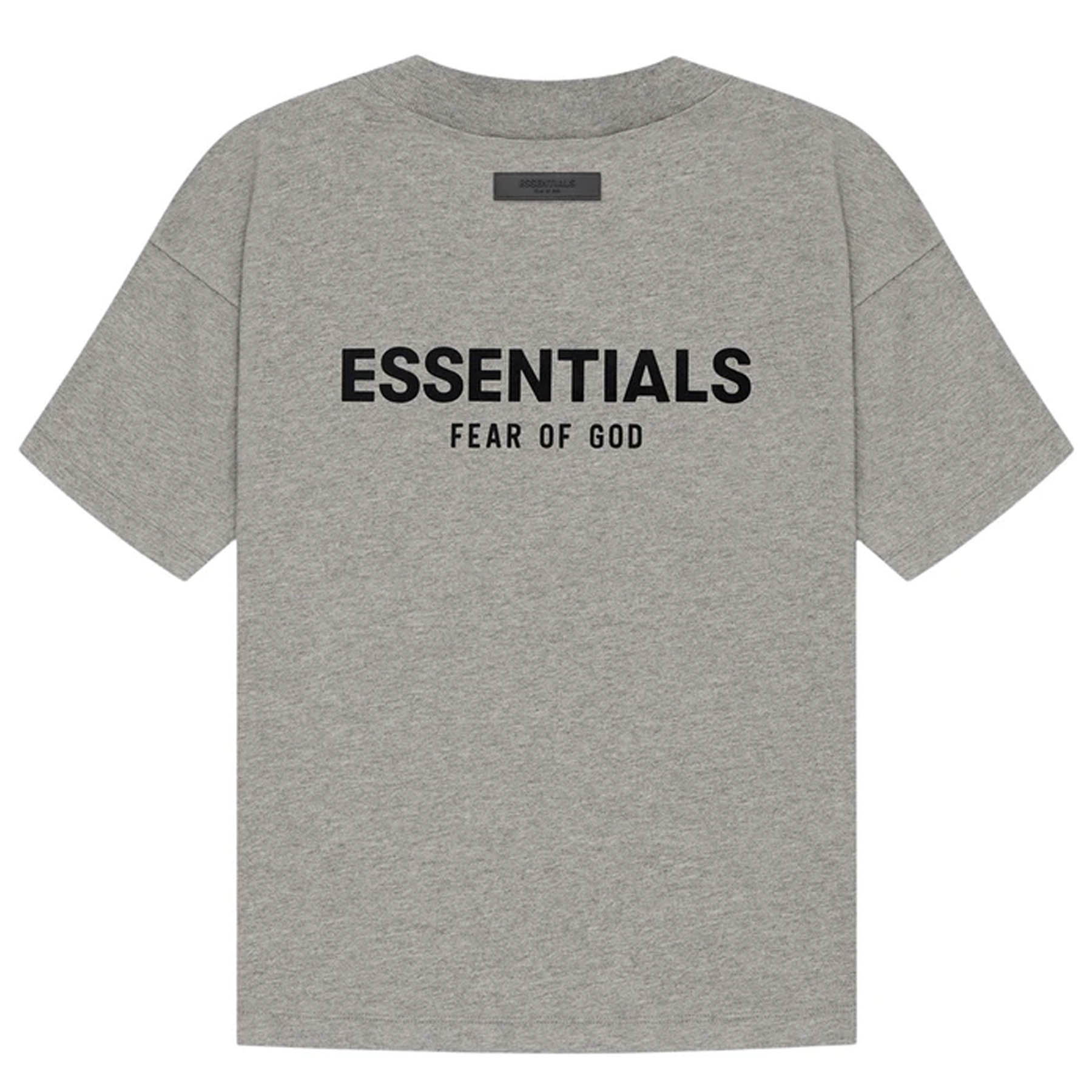 Fear of God Essentials T-shirt 'Dark Oatmeal' (SS22) - Image 2