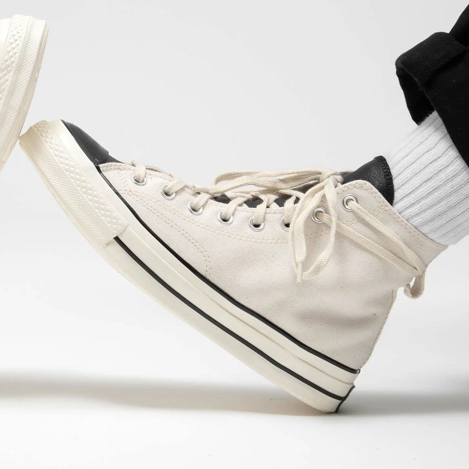 Fear of God x Converse Chuck 70 High 'Natural Ivory' - Image 6