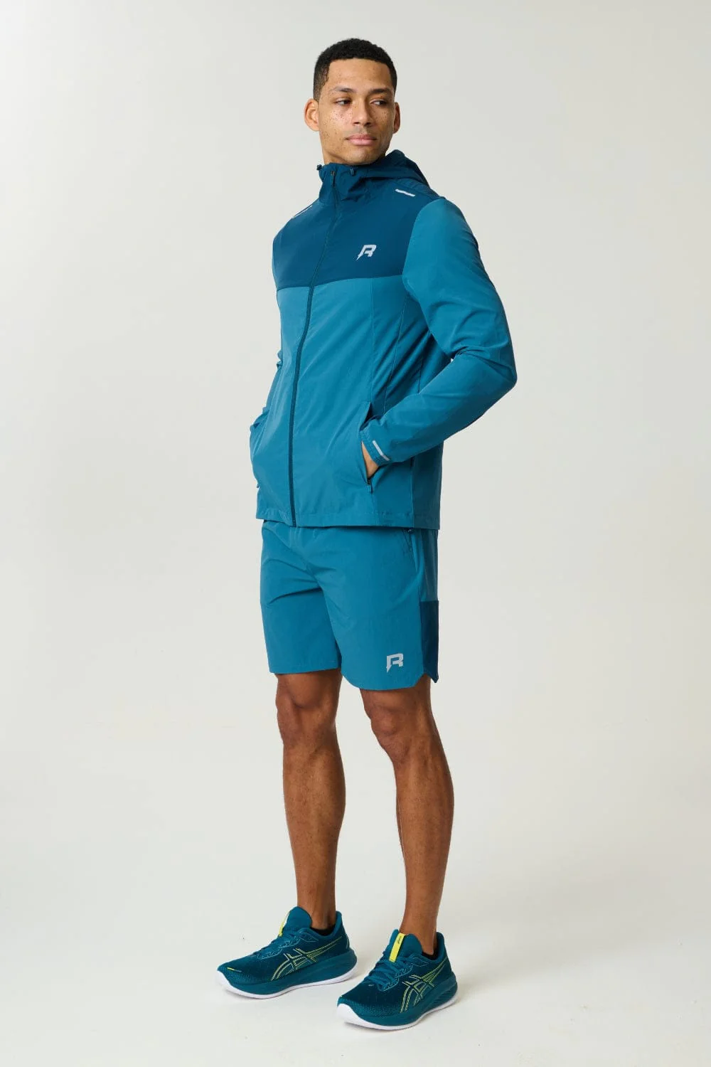 Reprimo Flight Windbreaker 'Lake Blue Teal' - Image 4
