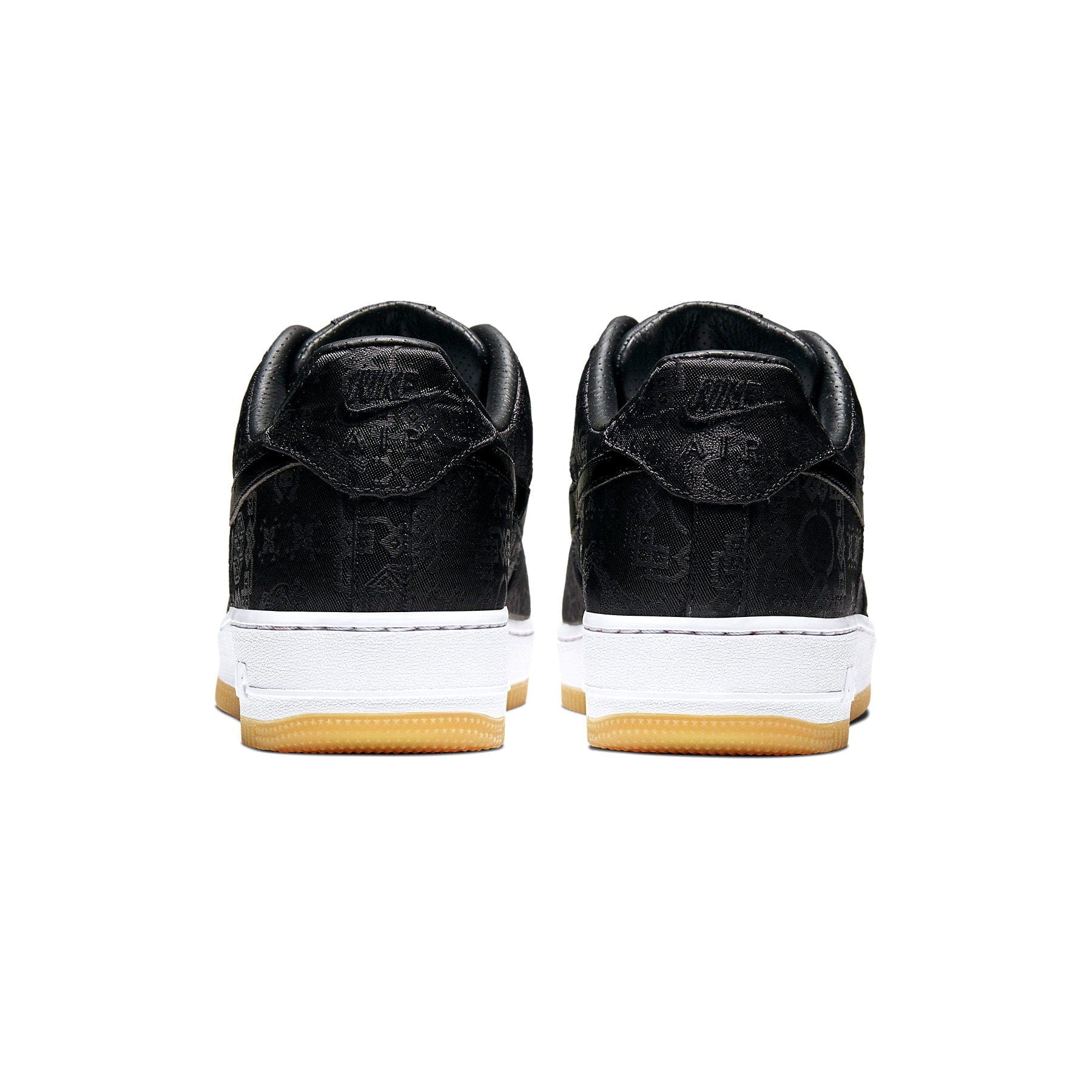 Fragment Design x CLOT x Nike Air Force 1 'Black Silk' - Image 4