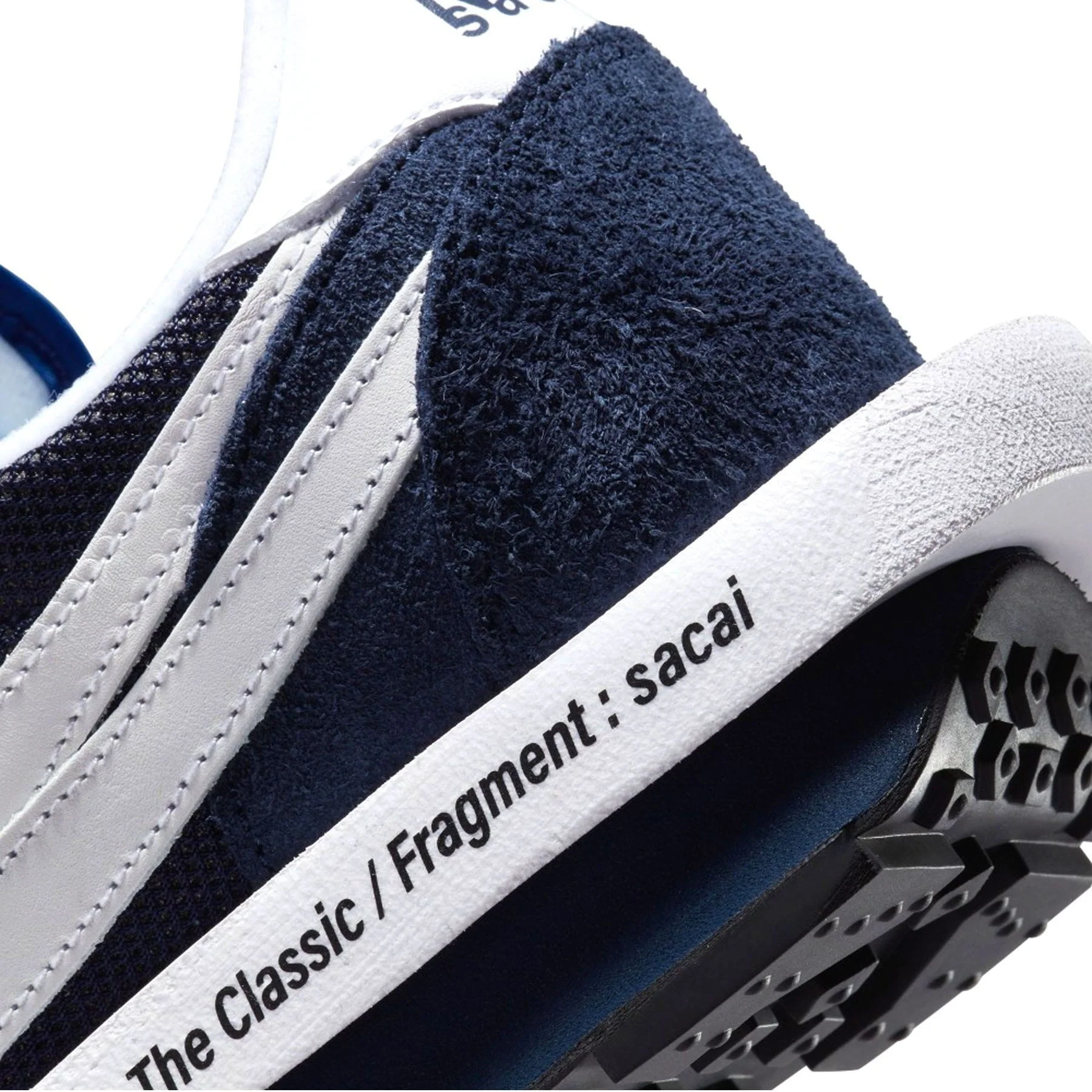 Fragment Design x sacai x Nike LDV Waffle 'Blackened Blue' - Image 7