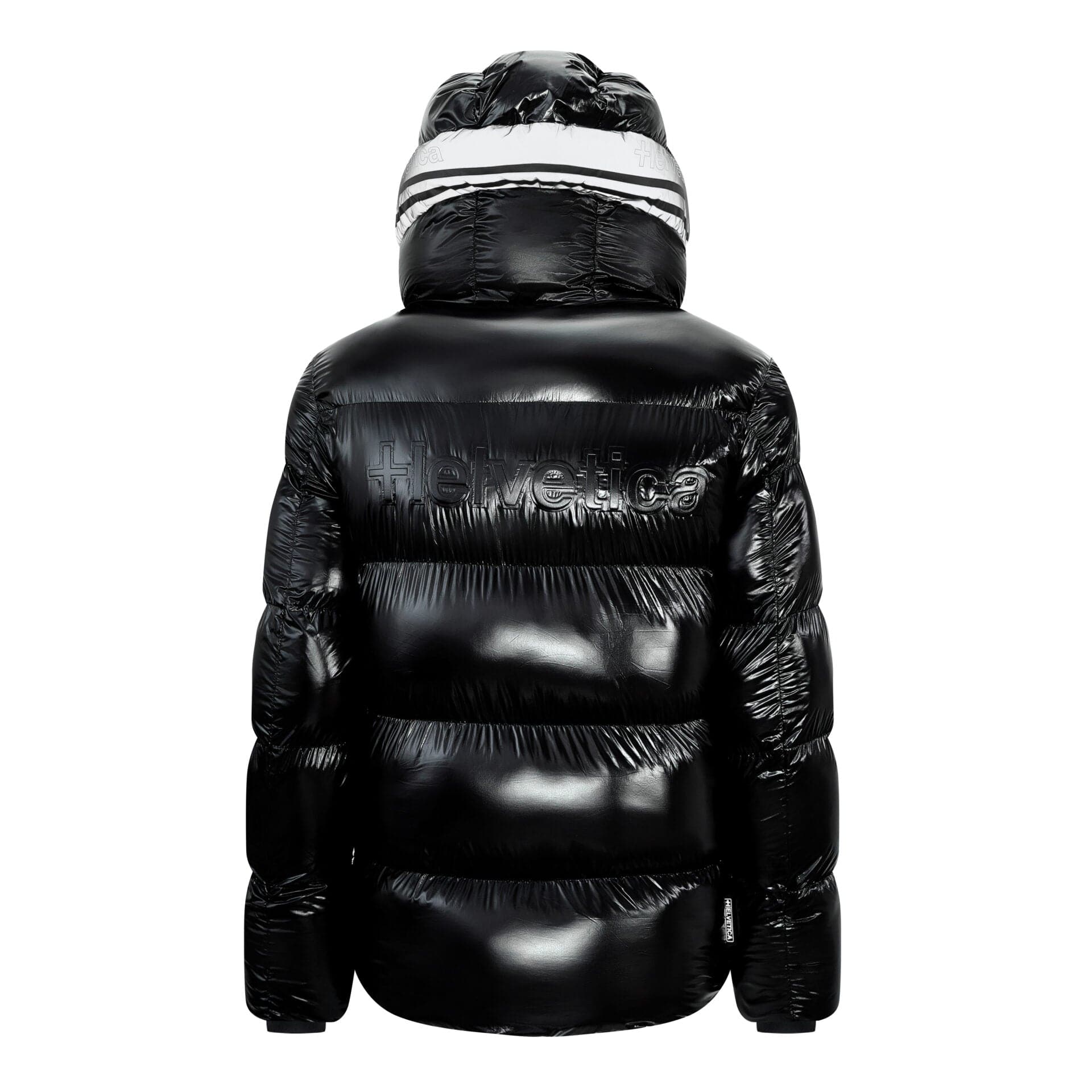 Helvetica Mountain Pioneers Freezer Hooded Down Jacket - Image 8