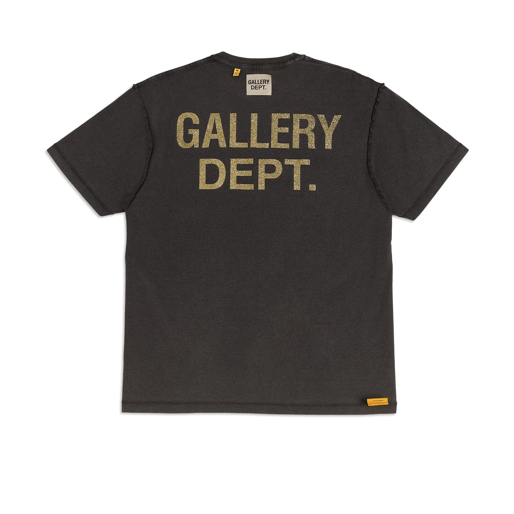 Gallery Dept. Art That Kills Logo Reversible T-Shirt 'Vintage Black' - Image 2