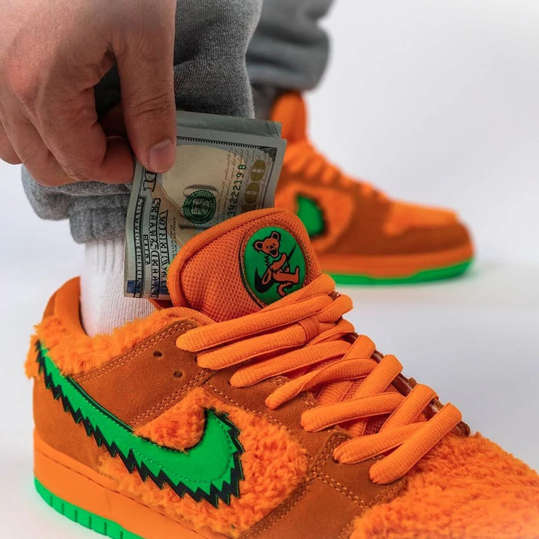 Grateful Dead x Nike Dunk Low SB 'Orange Bear' - Image 7