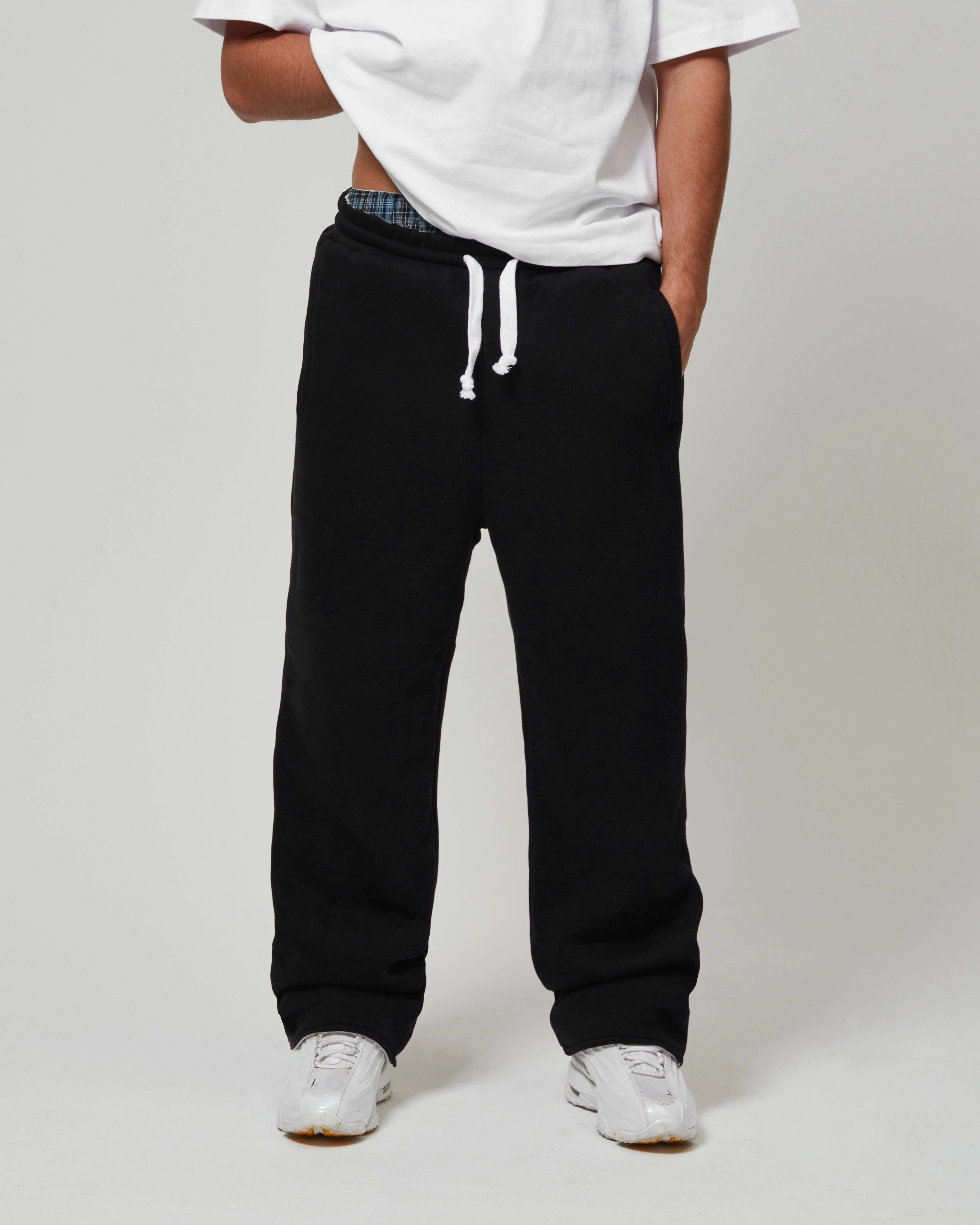 KAIZEN MARKET GREY/BLACK REVERSIBLE BOTTOMS - Image 2