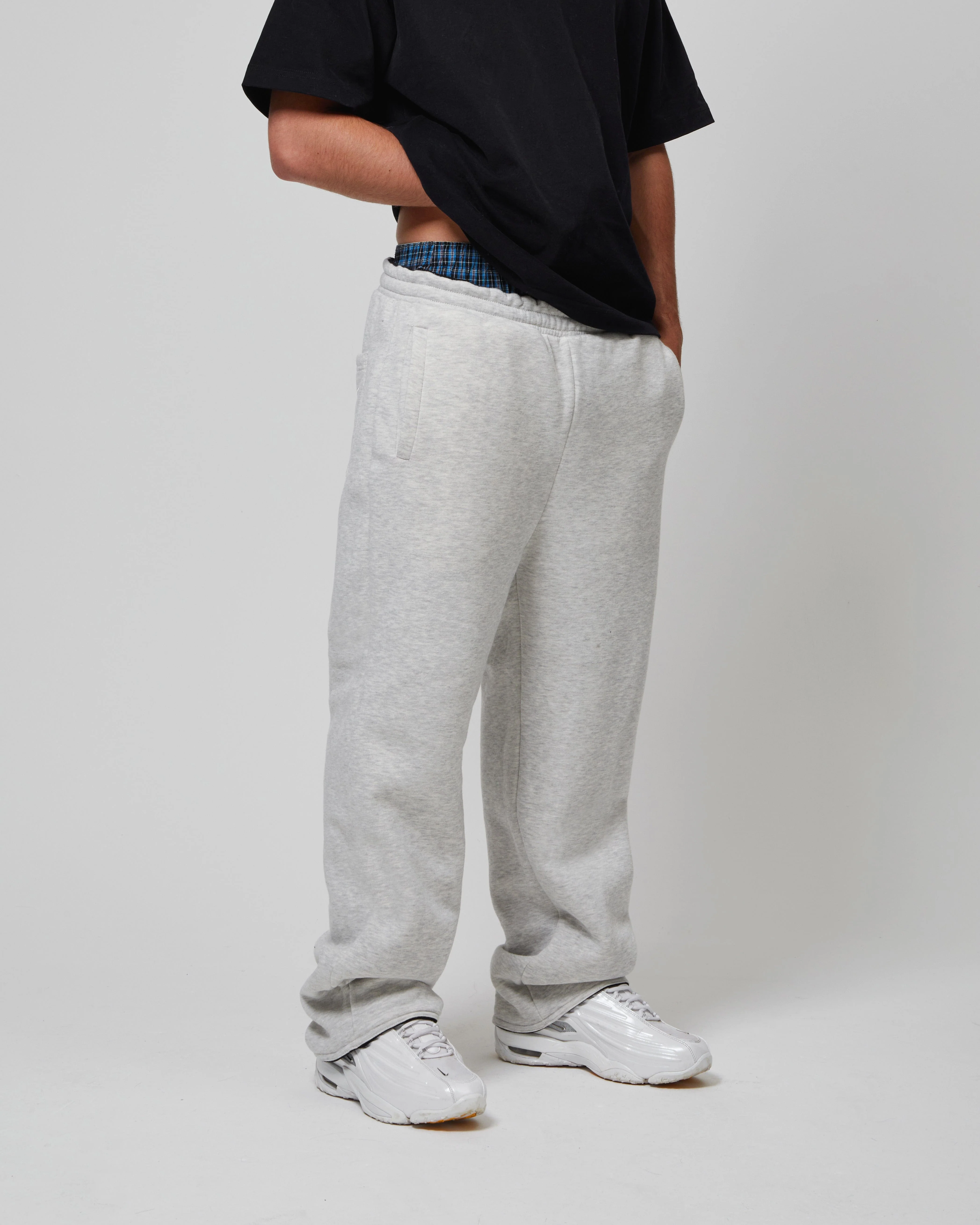 KAIZEN MARKET GREY/BLACK REVERSIBLE BOTTOMS - Image 3