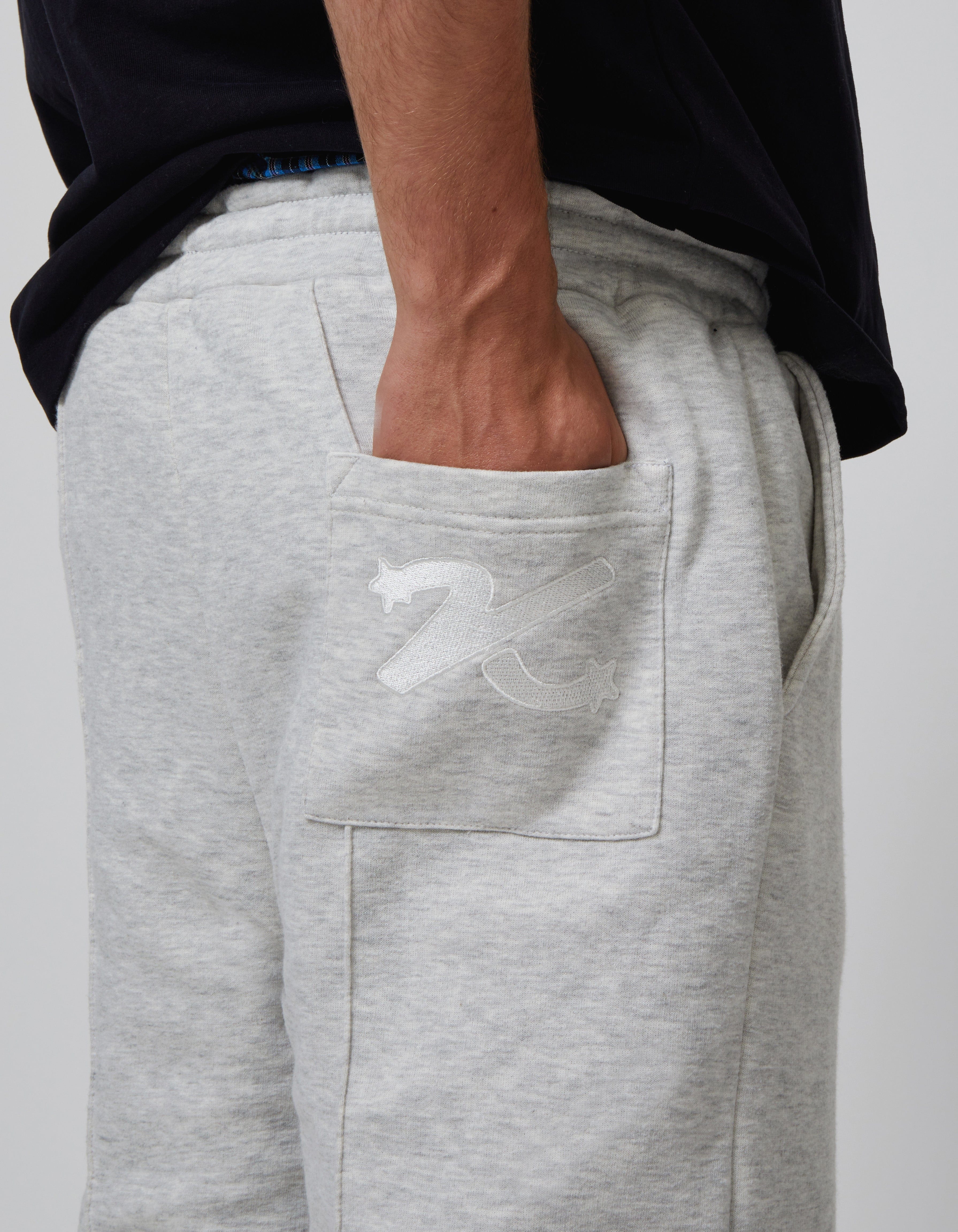 KAIZEN MARKET GREY/BLACK REVERSIBLE SHORTS - Image 4