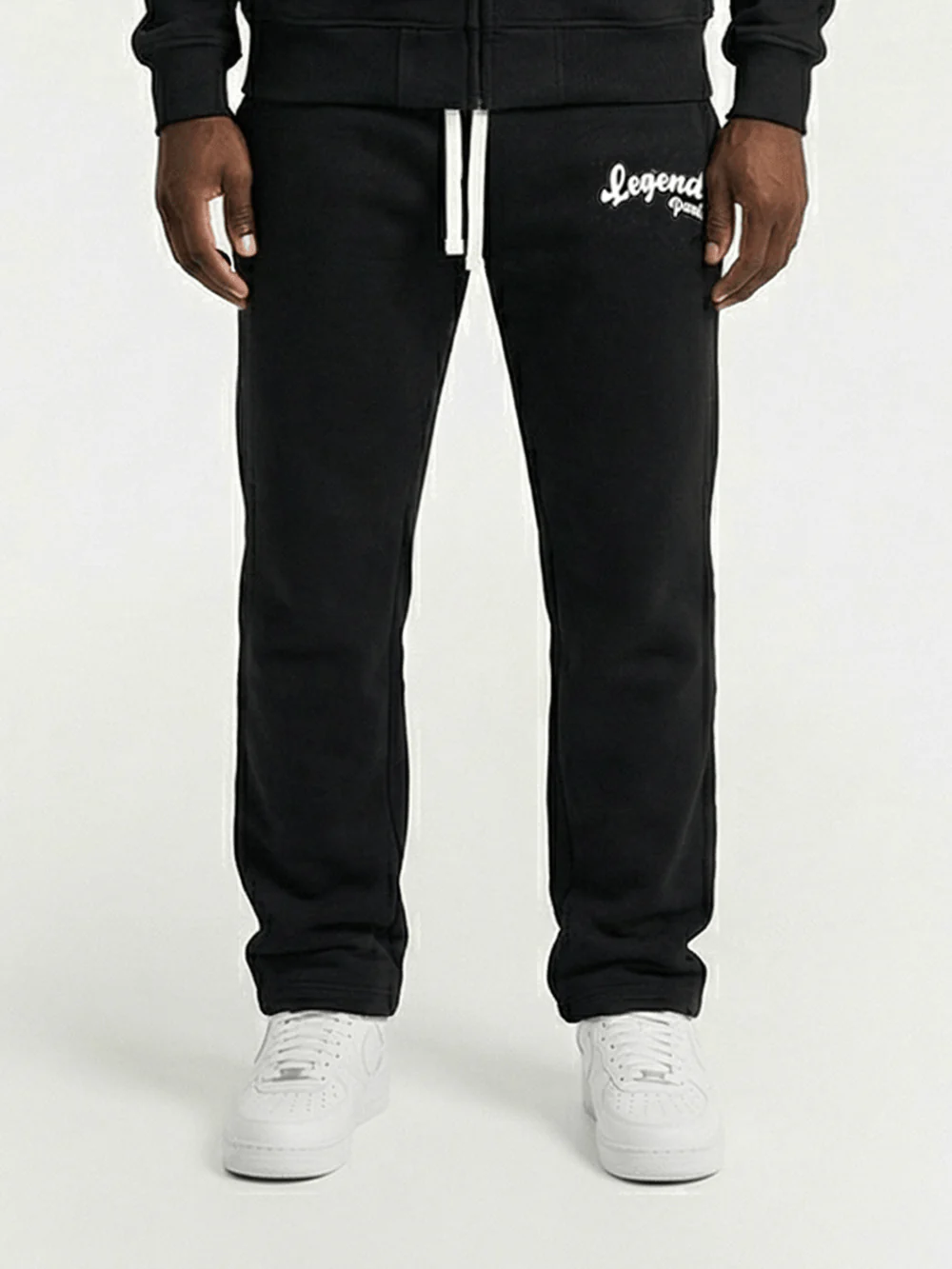 Legende Paris Gum Logo Jogger - Black - Image 2