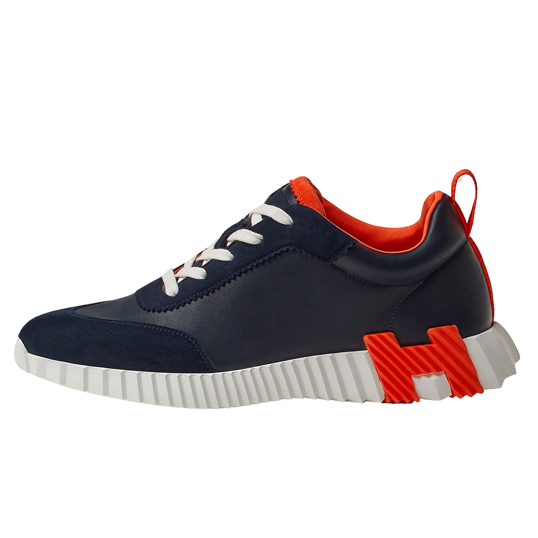 Hermès Paris Bouncing Sneaker 'Marine/Orange'