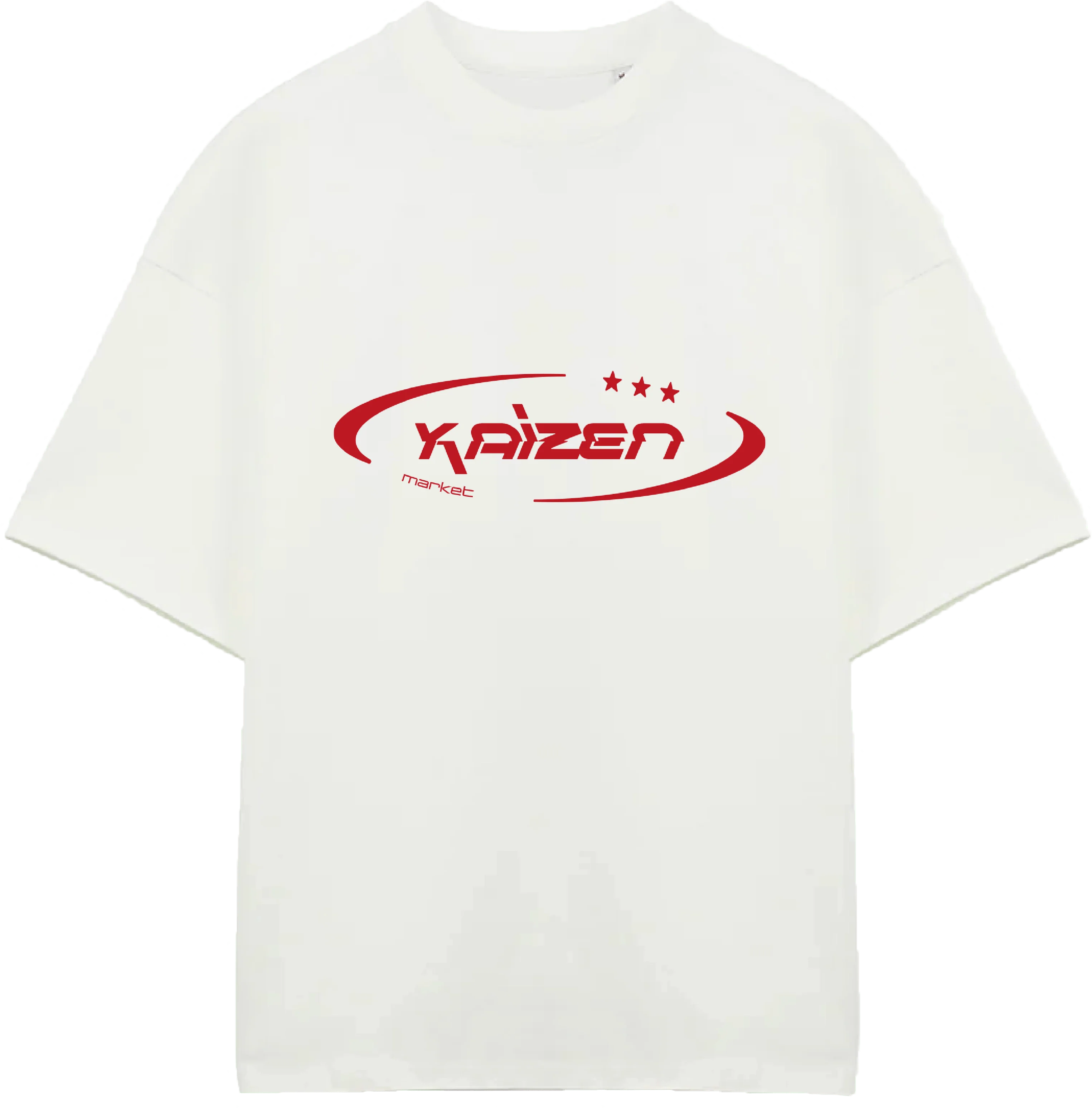 KAIZEN MARKET HI JACKER TEE WHITE - Image 5