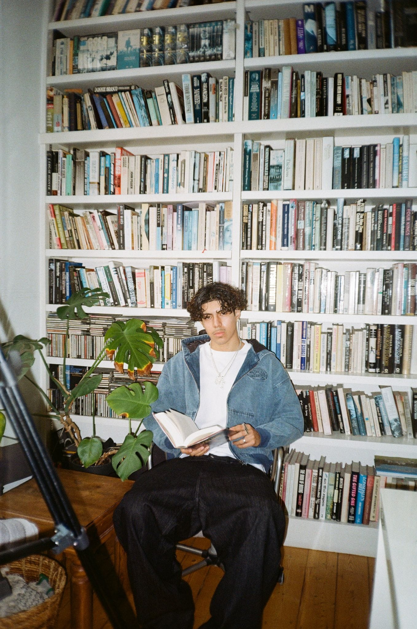 Samuel Bailey Hooded Denim Jacket - Image 3