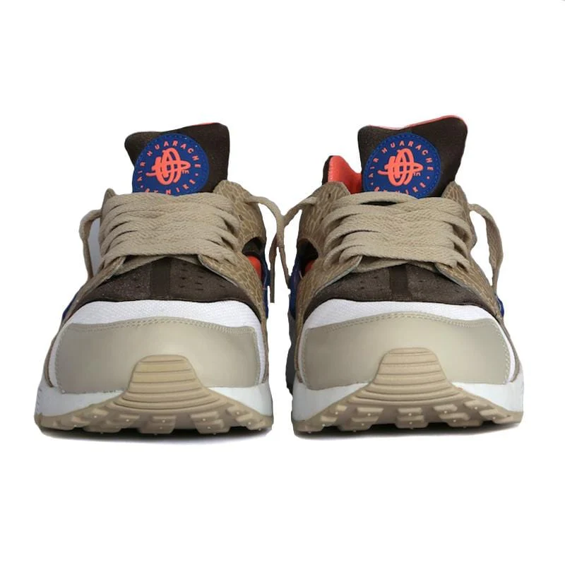 Nike Air Huarache LE Safari Grey Pink Blue - Image 3