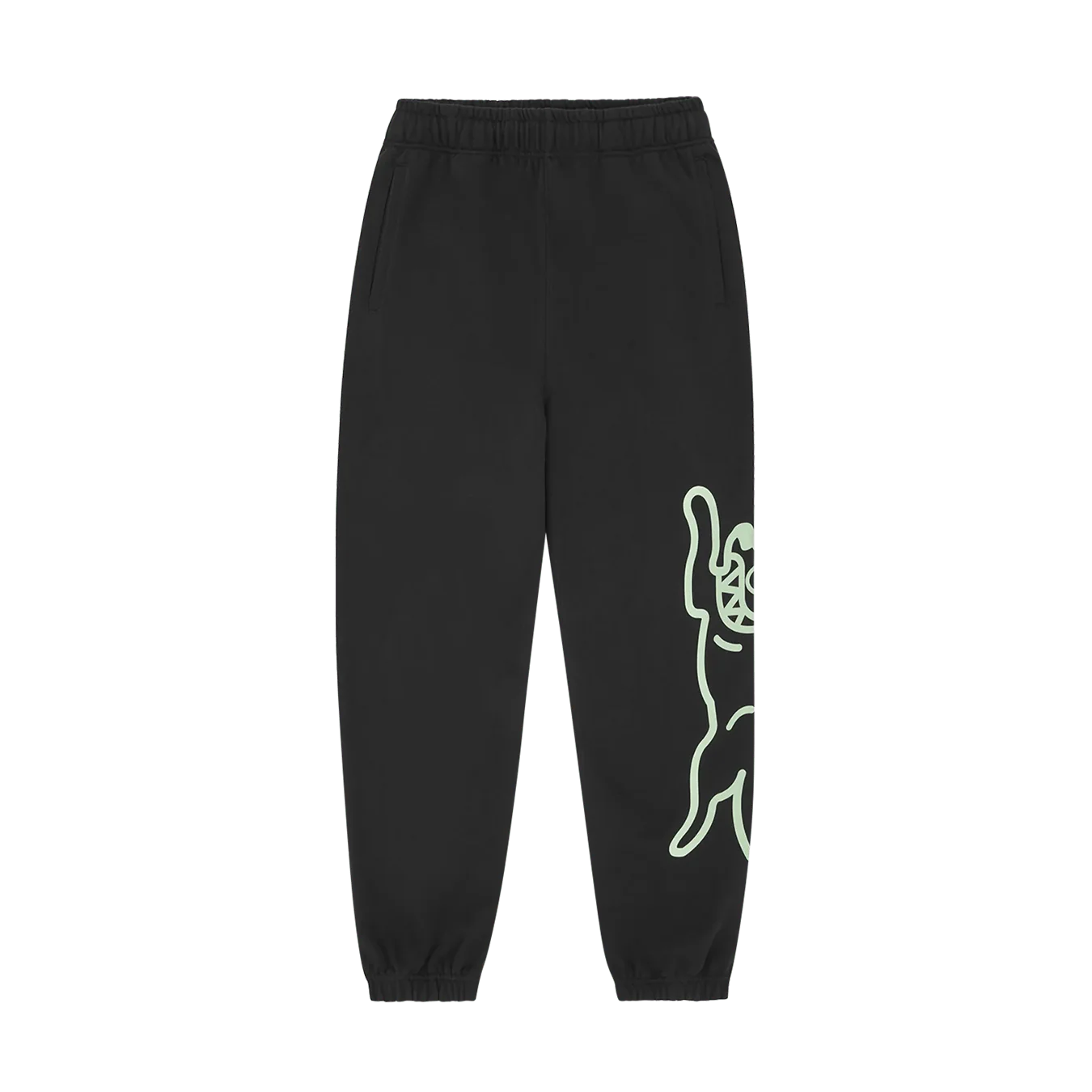 ICECREAM Jumbo Running Dog Sweatpants 'Black'