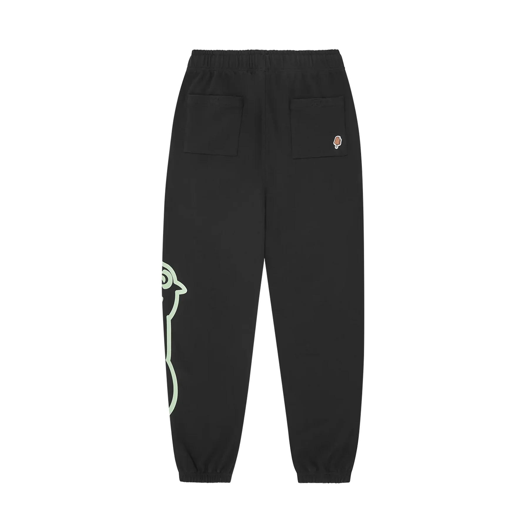 ICECREAM Jumbo Running Dog Sweatpants 'Black' - Image 2