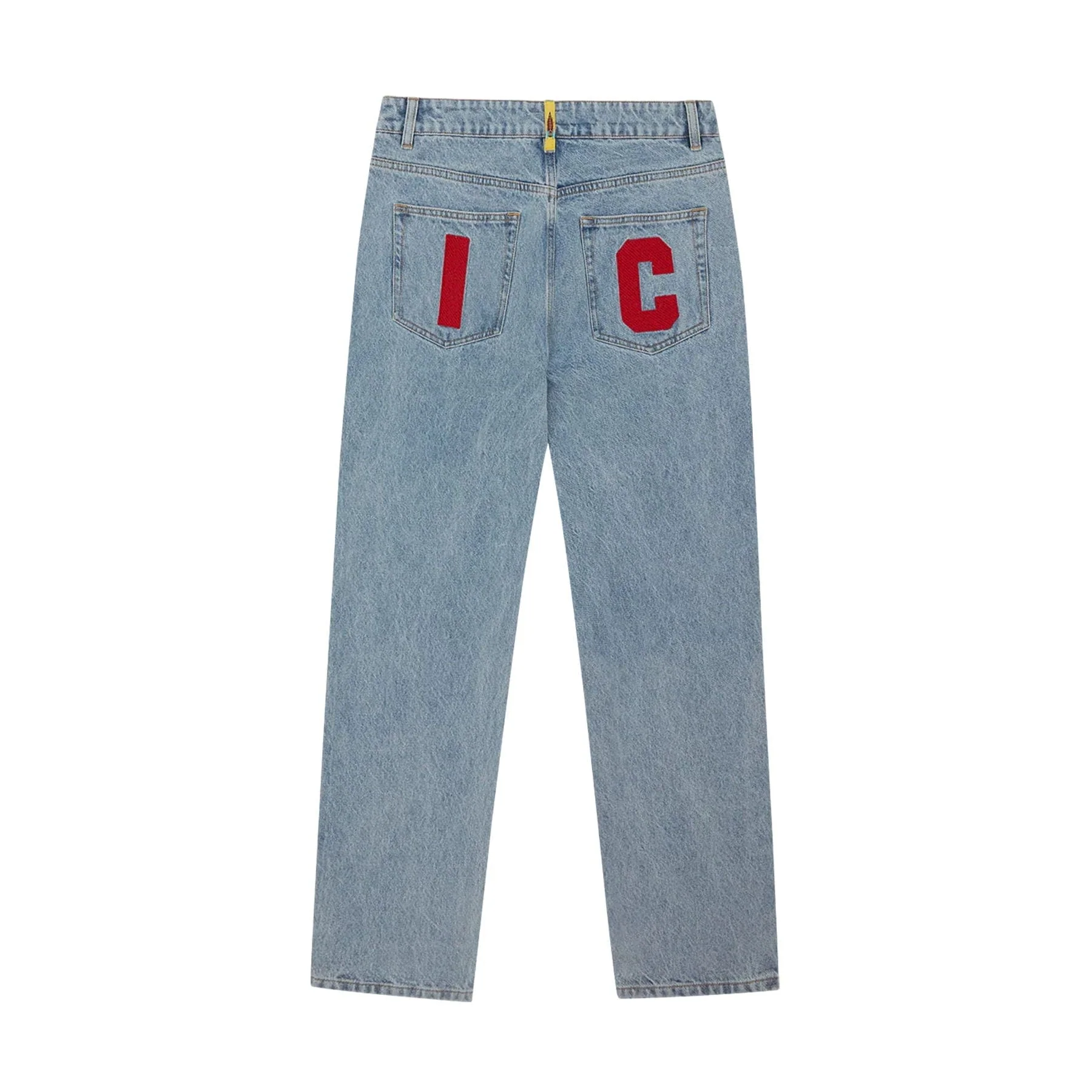 ICECREAM Running Dog Denim Pants 'Light Wash Blue' - Image 2