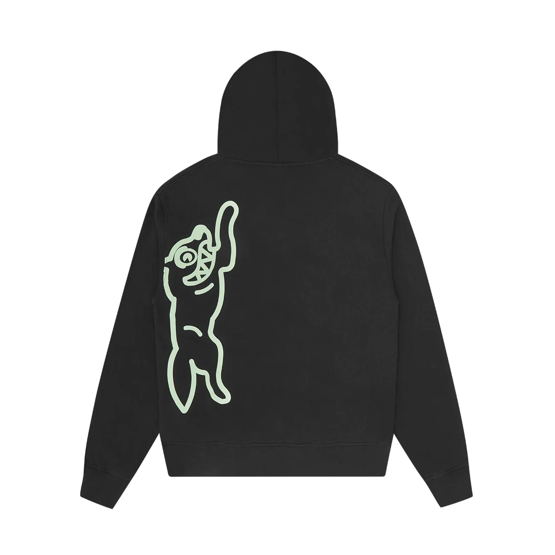 ICECREAM Vertical Jumbo Running Dog Popover Hoodie 'Black' - Image 2