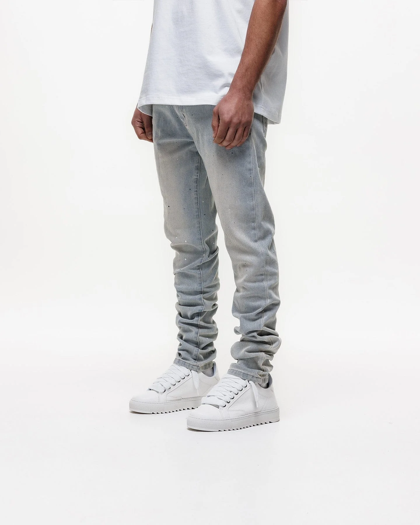 Magiri Indigo Painted Slim Jeans 'Blue' - Image 5